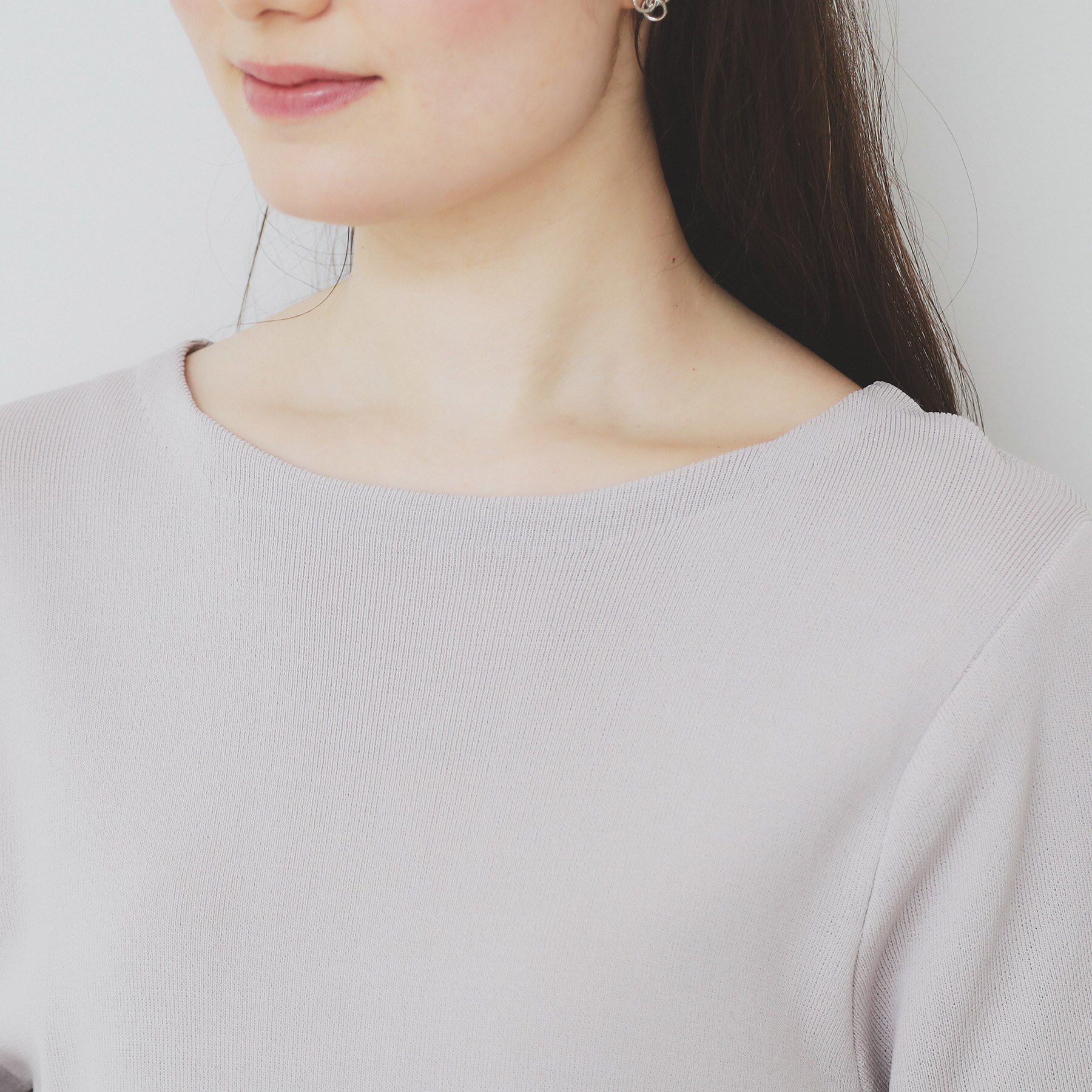 index「《6色展開/XS-LLサイズ》ドライタッチ デザインスリーブニット【洗濯機洗い可/接触冷感/抗ピル】」|ニット・セーター|