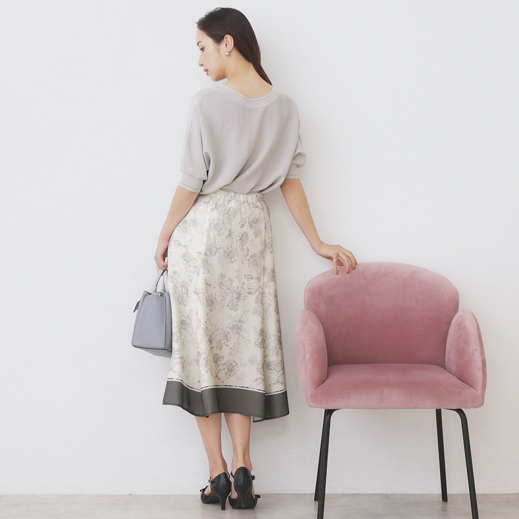 index「《5色展開》前後2WAY ドルマンスリーブニット【UVケア/抗ピル/洗濯機洗い可】」|ニット・セーター|