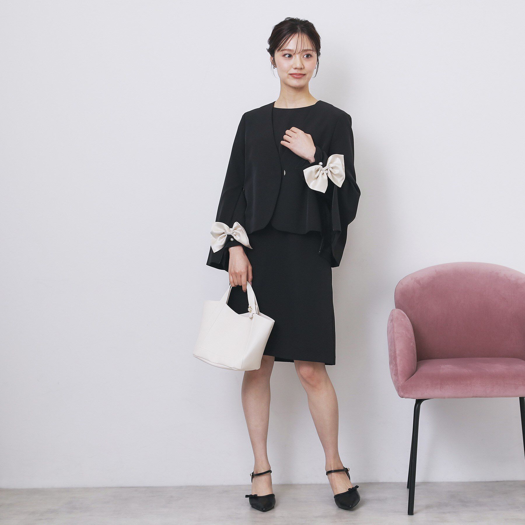 index「ノーカラージャケット【洗濯機OK】」|ノーカラージャケット|