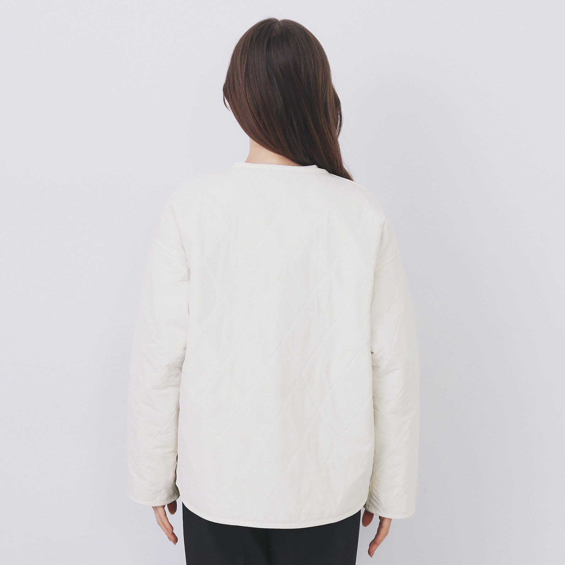 index「リバーシブル キルティングファーブルゾン【洗濯機OK】」|ブルゾン・スタジャン|