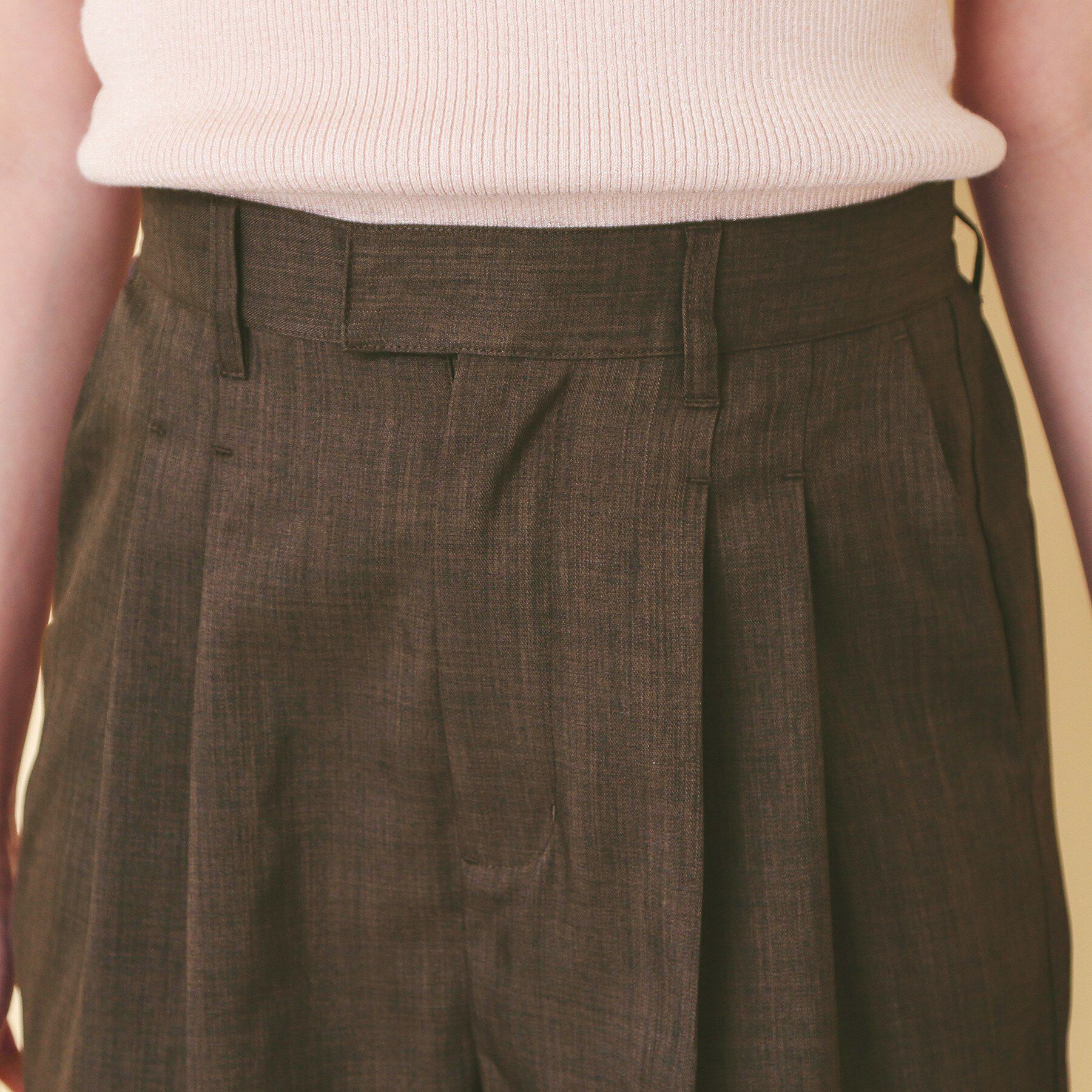 index「ツイル2タックハーフパンツ【洗濯機OK】」|その他|