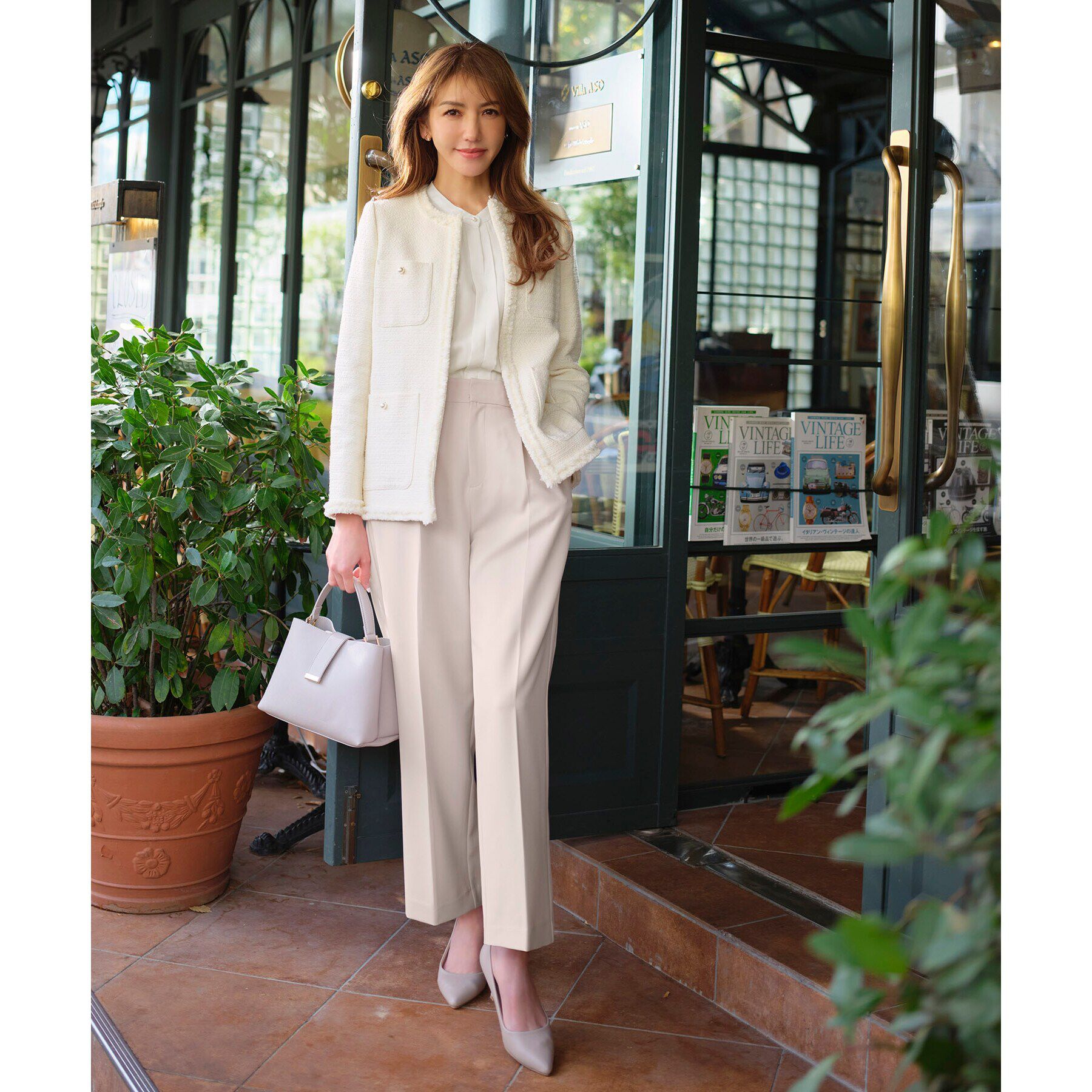 OPAQUE.CLIP「【抗菌防臭加工/7cmヒール】ベーシックパンプス/通勤対応」|パンプス|