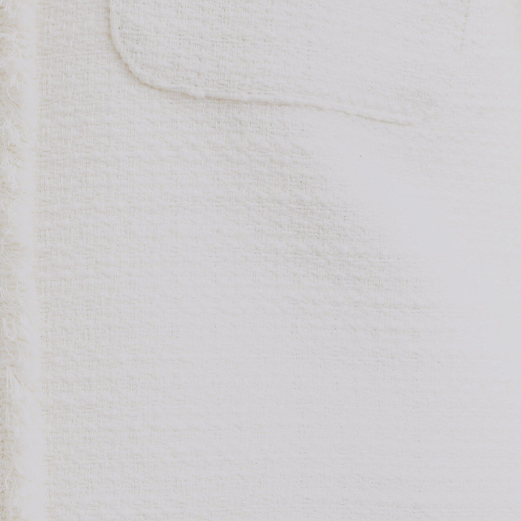 OPAQUE.CLIP「《通勤対応》コットンツイードミドルジャケット」|ノーカラージャケット|