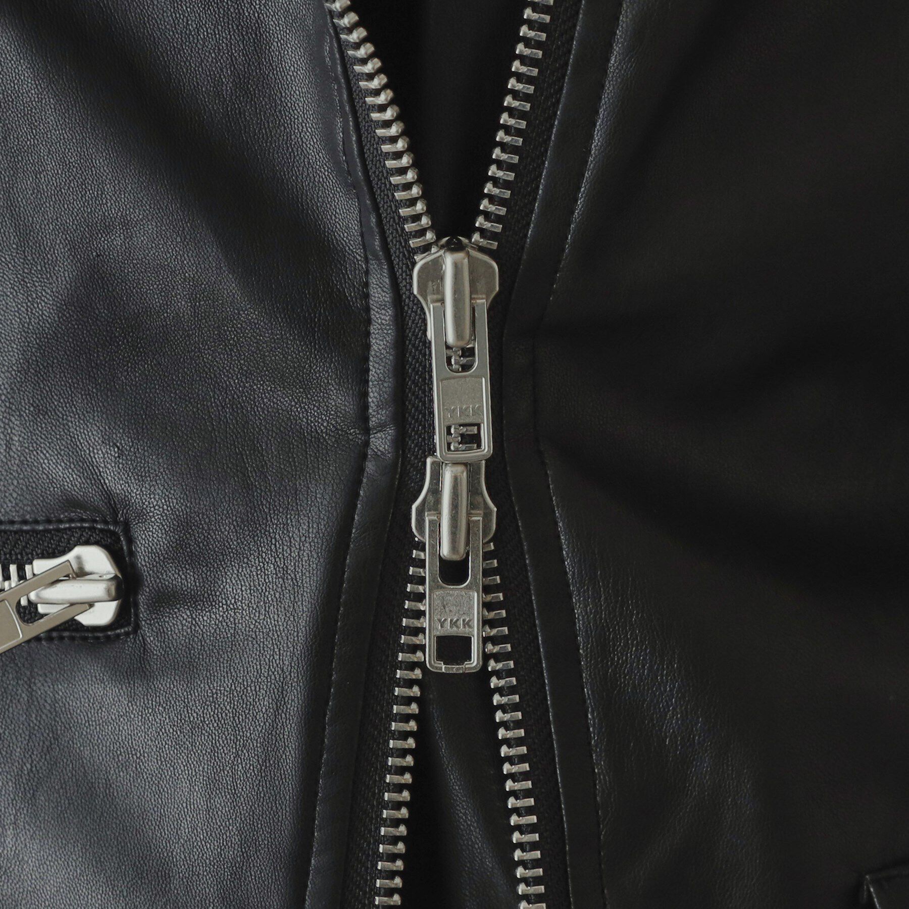 OPAQUE.CLIP「【大草直子さんコラボ】ショート丈ライダースジャケット」|ライダースジャケット|