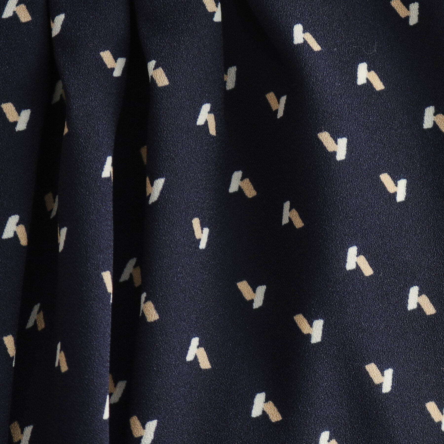 OPAQUE.CLIP「タックジョーゼットブラウス【洗濯機洗い可】」|シャツ・ブラウス|