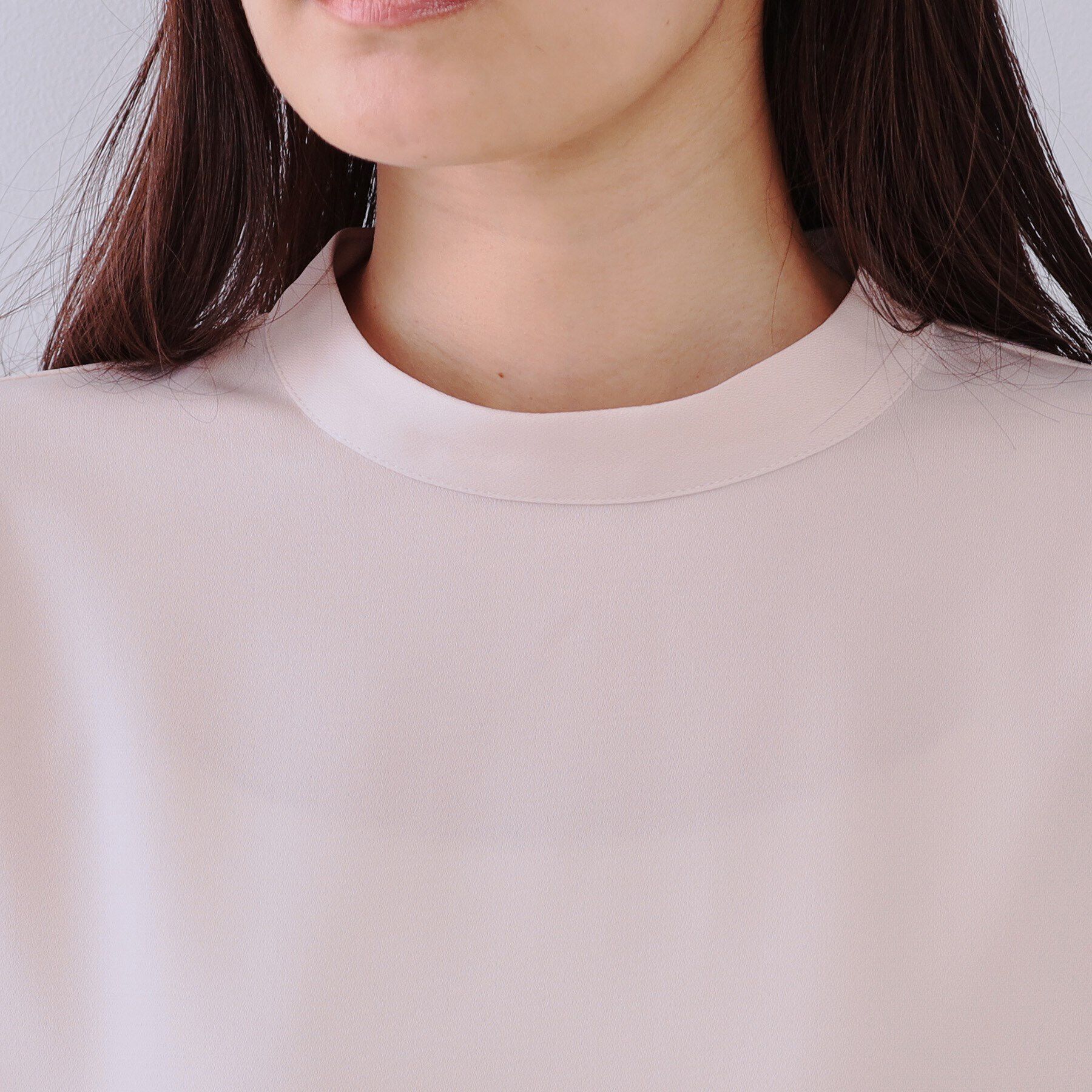 OPAQUE.CLIP「《美人百花掲載》プリーツフリルスリーブブラウス【洗濯機洗い可】」|シャツ・ブラウス|