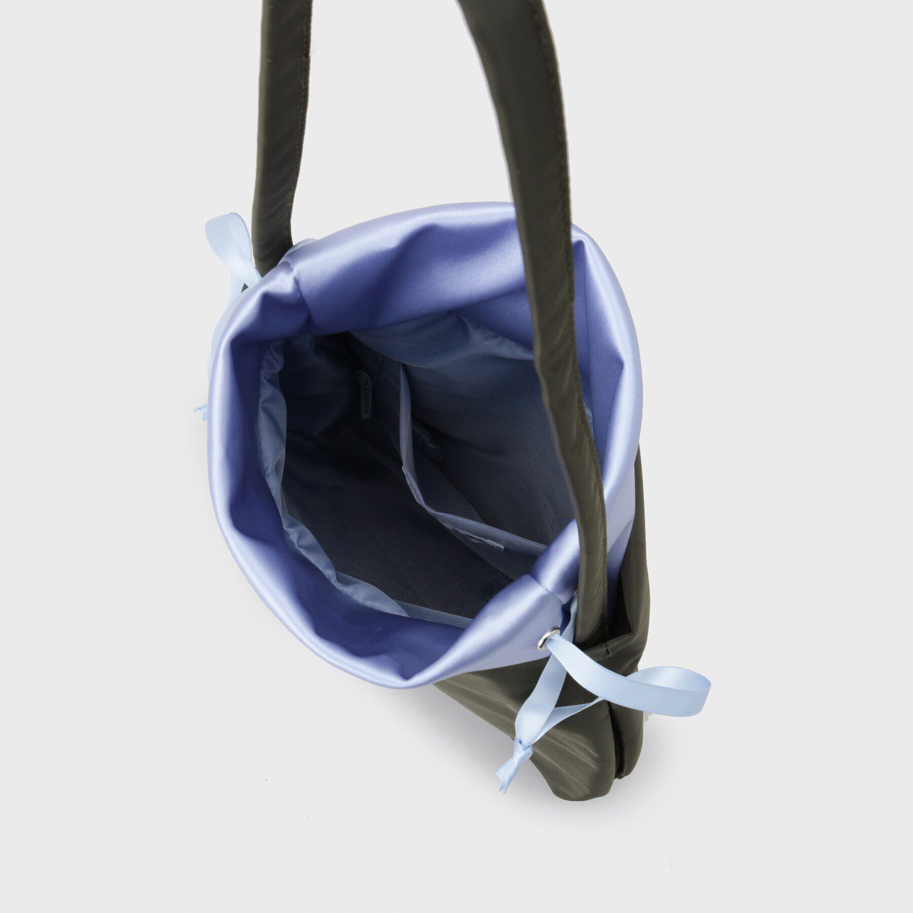 OPAQUE.CLIP「サテンコンビ巾着ワンショルダーバッグ」|ショルダー・メッセンジャー|