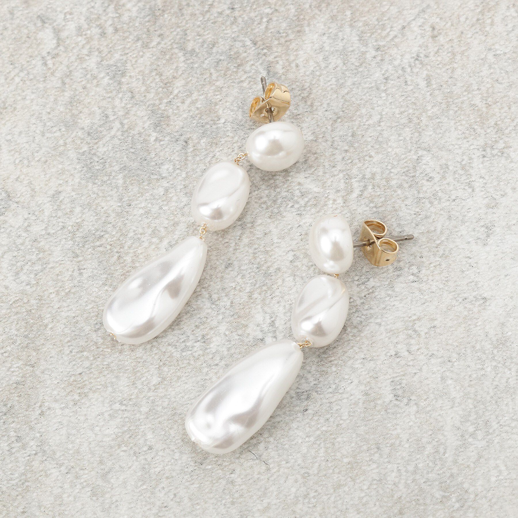 OPAQUE.CLIP「淡水パールピアス」|ピアス|