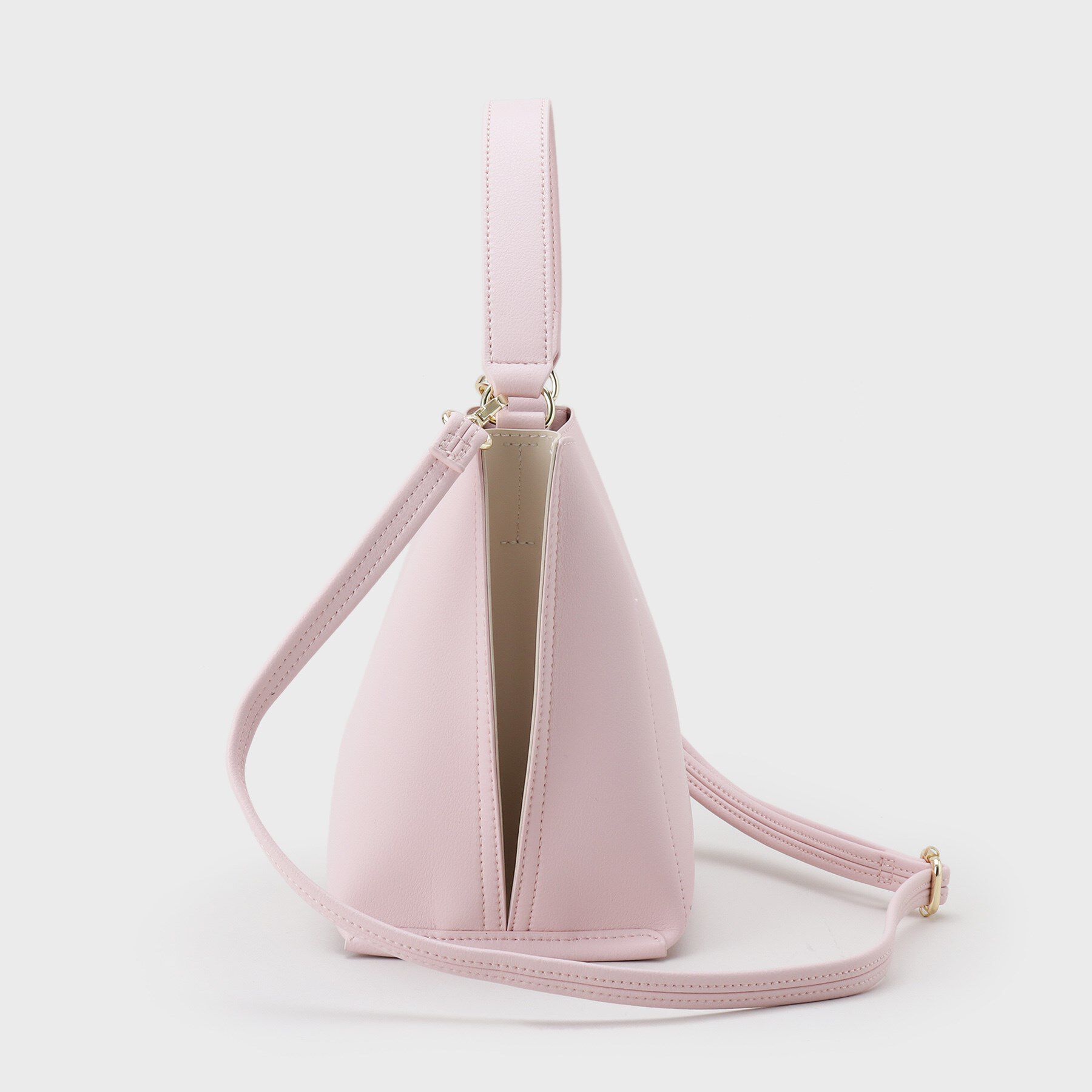 OPAQUE.CLIP「【2WAY】バイカラーワンハンドルミニショルダーバッグ」|ショルダー・メッセンジャー|