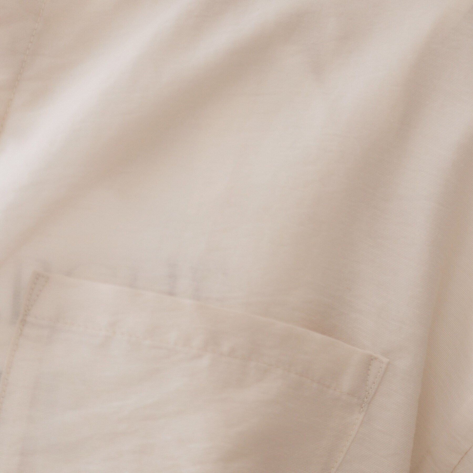 OPAQUE.CLIP「《andGIRL掲載》麻混シアーダブルポケットシャツ【洗濯機洗い可】」|シャツ・ブラウス|