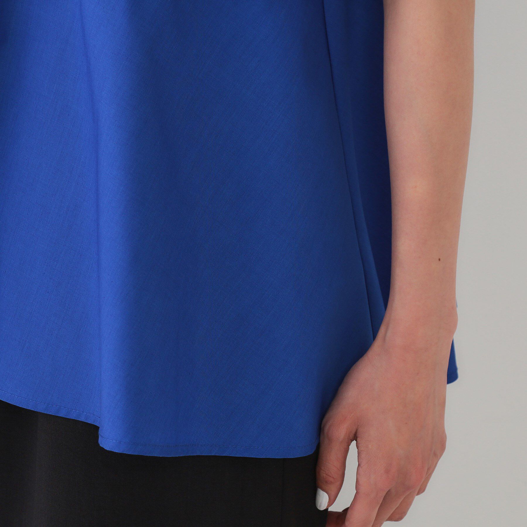 OPAQUE.CLIP「フリルデザインペプラムブラウス【洗濯機洗い可】」|シャツ・ブラウス|