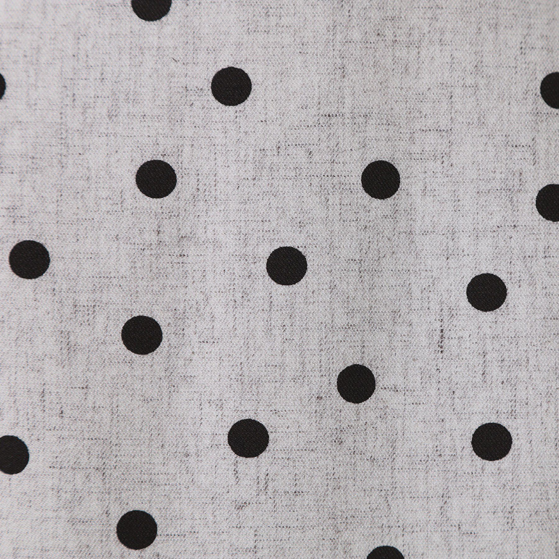 OPAQUE.CLIP「麻混ドットプリントナロースカート【洗濯機洗い可】」|スカート|