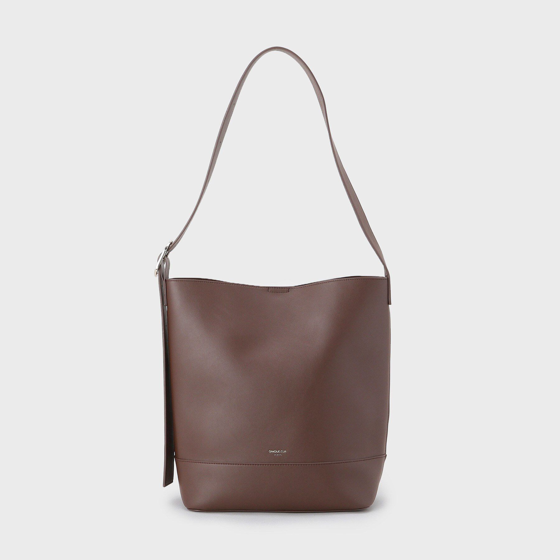OPAQUE.CLIP「【軽量/A4サイズ対応/通勤対応】スムース合皮ワンショルダーバッグ」|ショルダー・メッセンジャー|