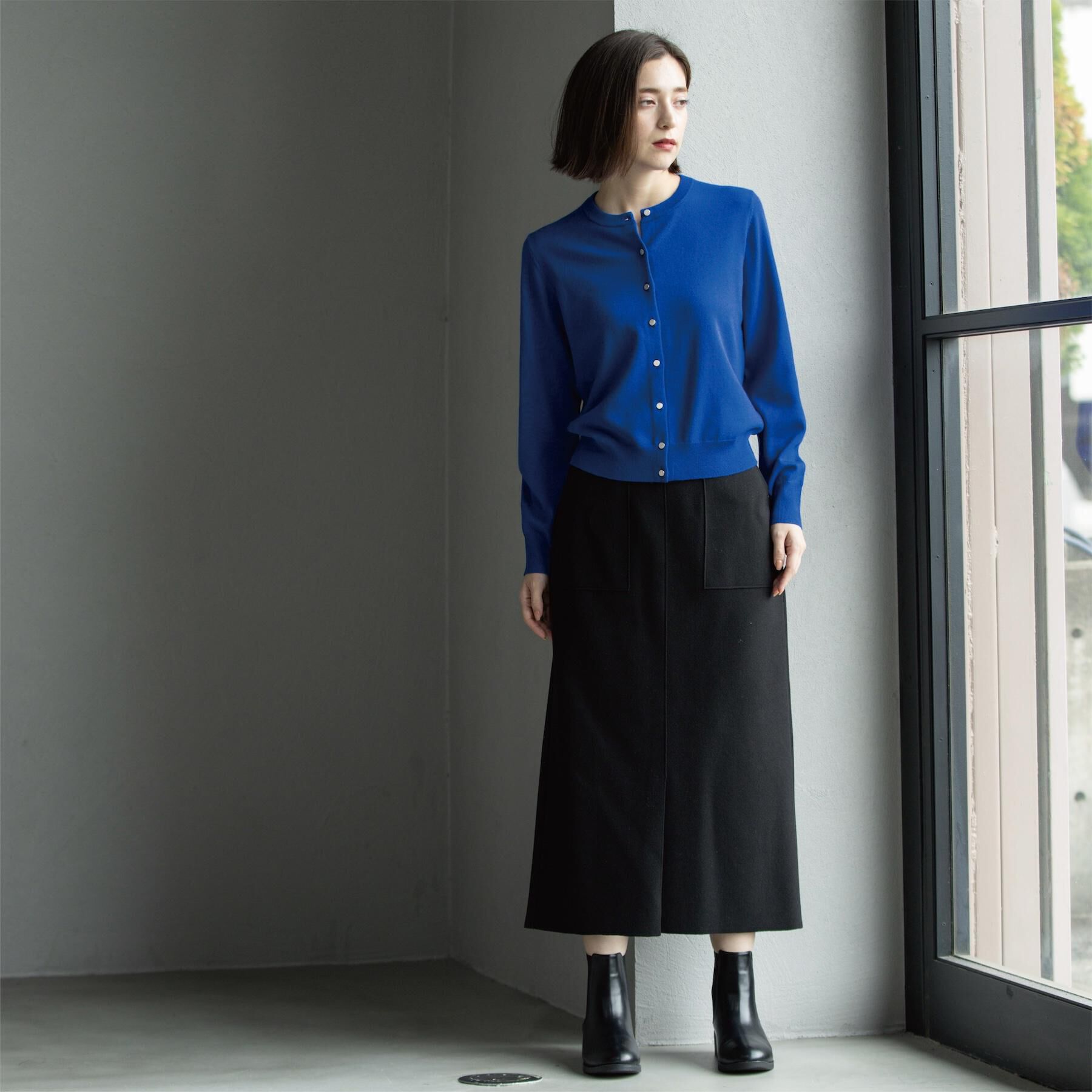 OPAQUE.CLIP「ウールライクタイトスカート【洗濯機洗い可】《8col》」|スカート|