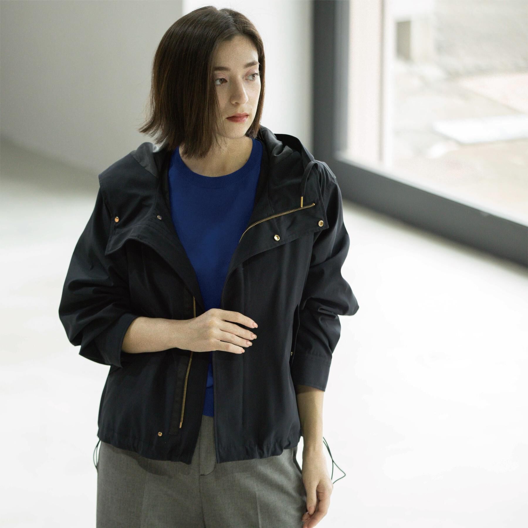 OPAQUE.CLIP「《ツインセット》マウンテンパーカー&times;キルティングベストライナー【撥水/洗濯機OK】」|ブルゾン・スタジャン|