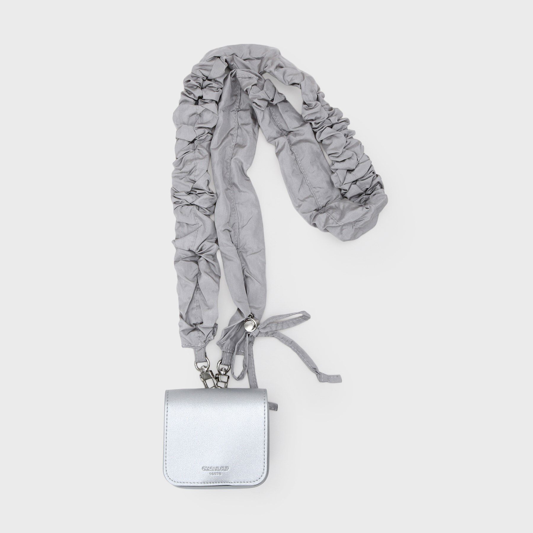 OPAQUE.CLIP「ミニバッグ付きフリルショルダーストラップ」|その他|