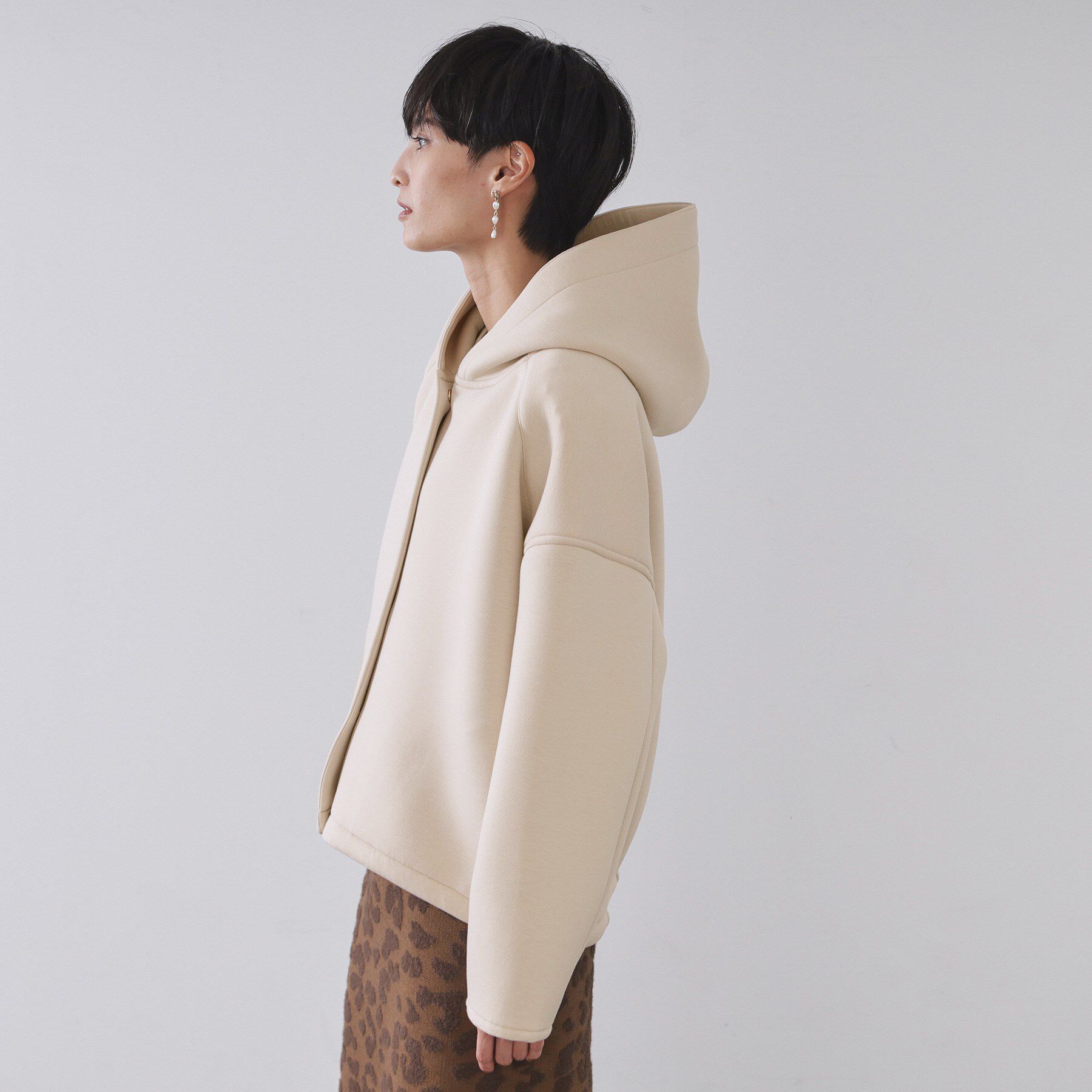 OPAQUE.CLIP「フーディブルゾン【洗濯機OK】」|ブルゾン・スタジャン|