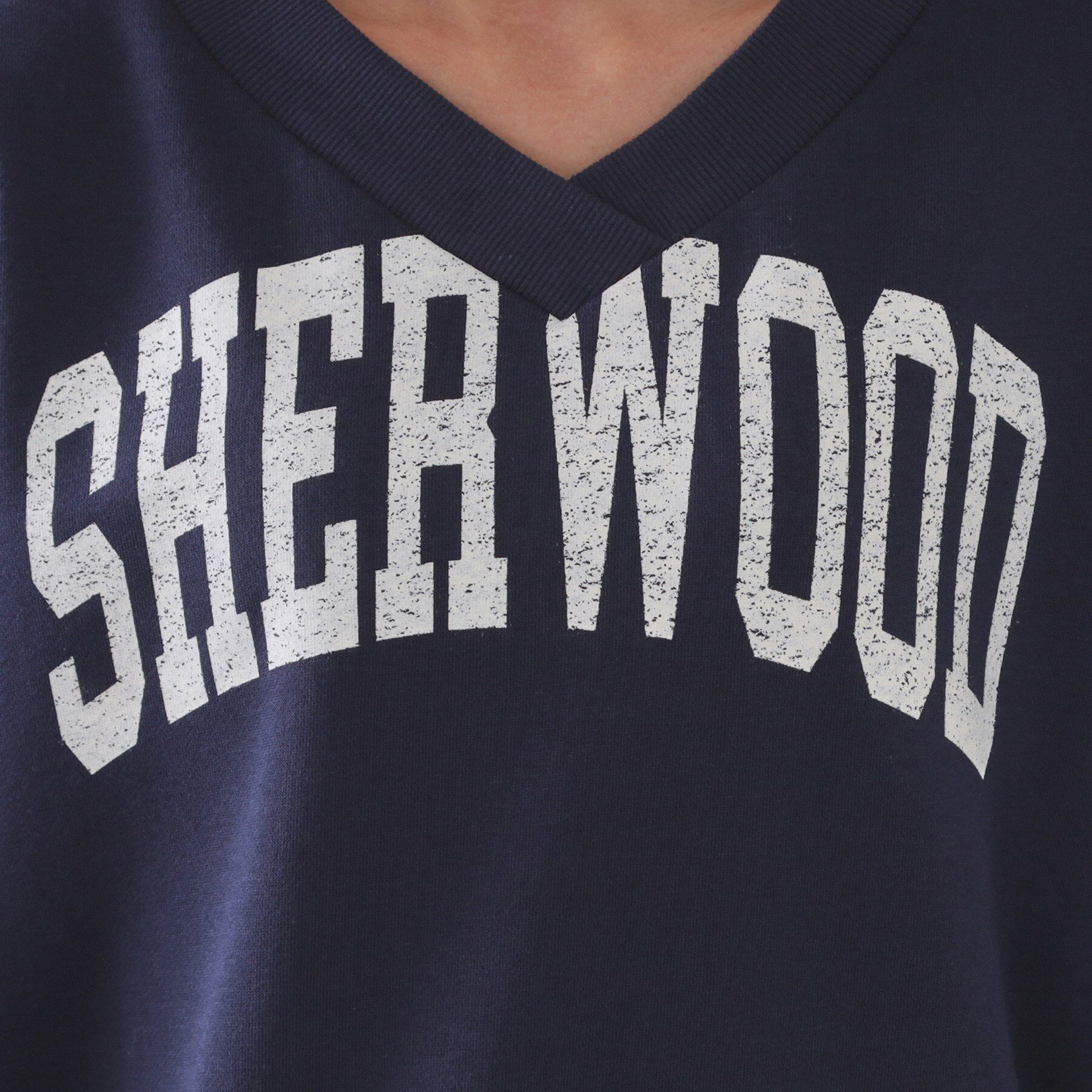 OPAQUE.CLIP「ロゴプリント裏毛ワンピース【洗濯機OK】」|ワンピース|