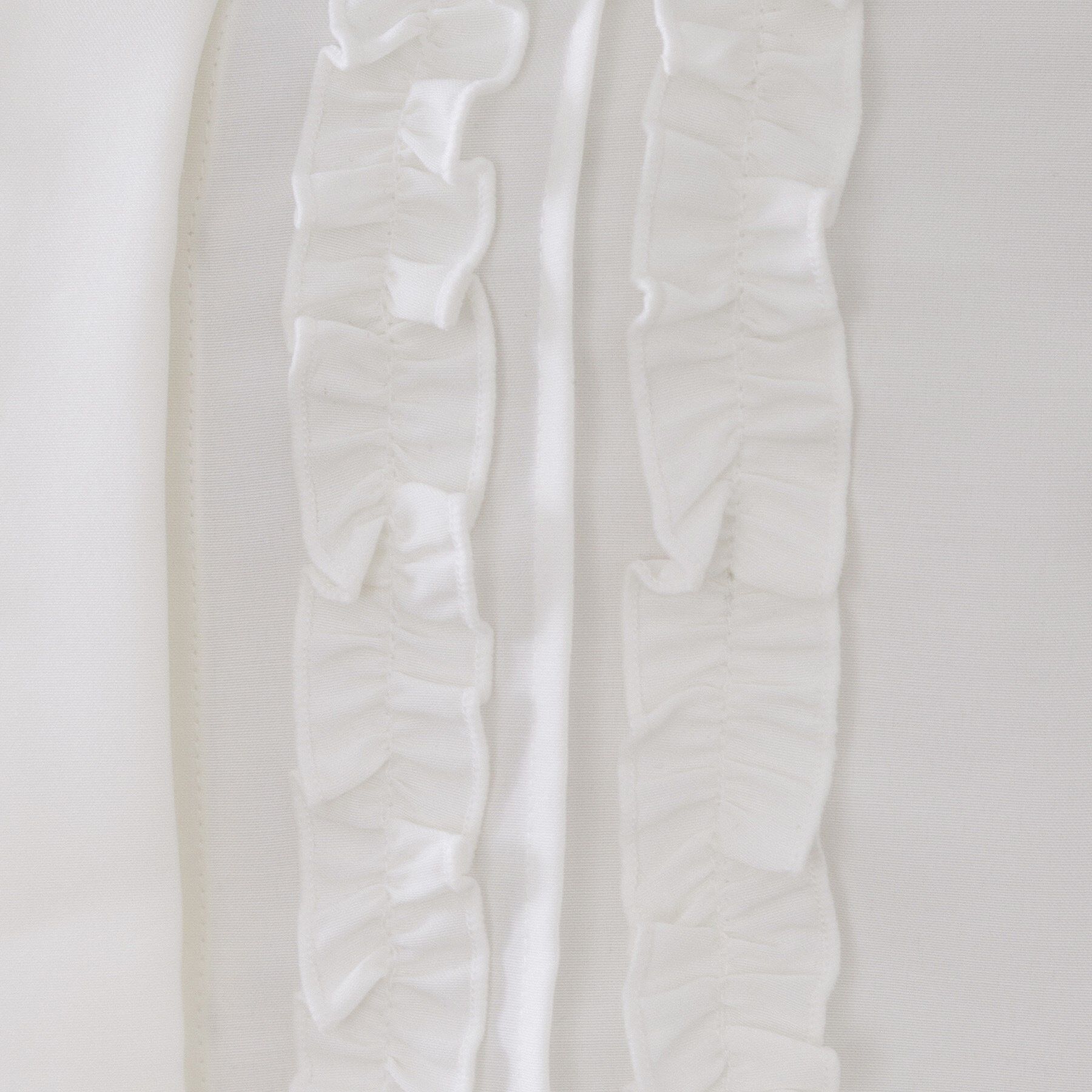 OPAQUE.CLIP「フロントフリルブラウス【洗濯機OK】」|シャツ・ブラウス|