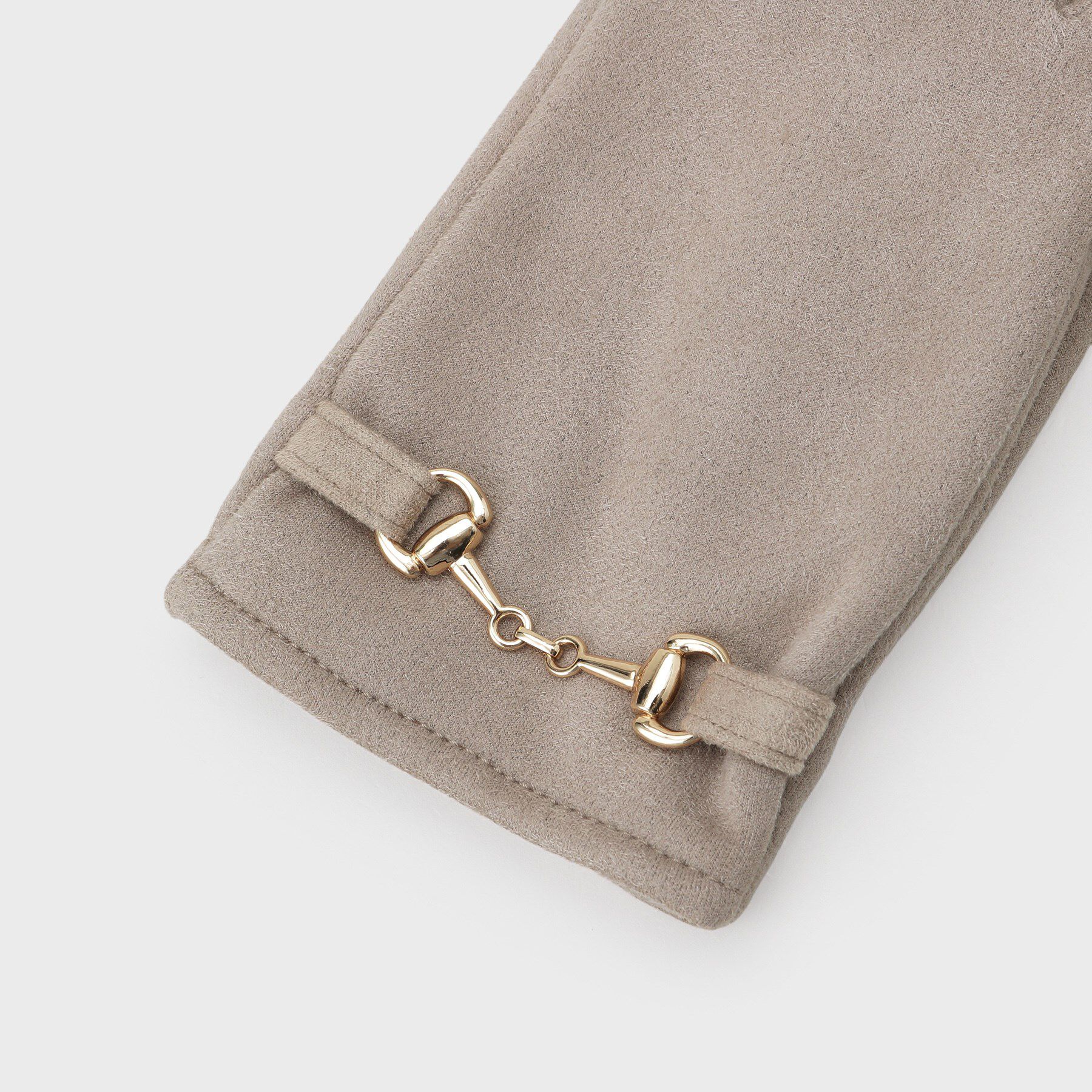 OPAQUE.CLIP「ビット付きフェイクスエードグローブ」|手袋|