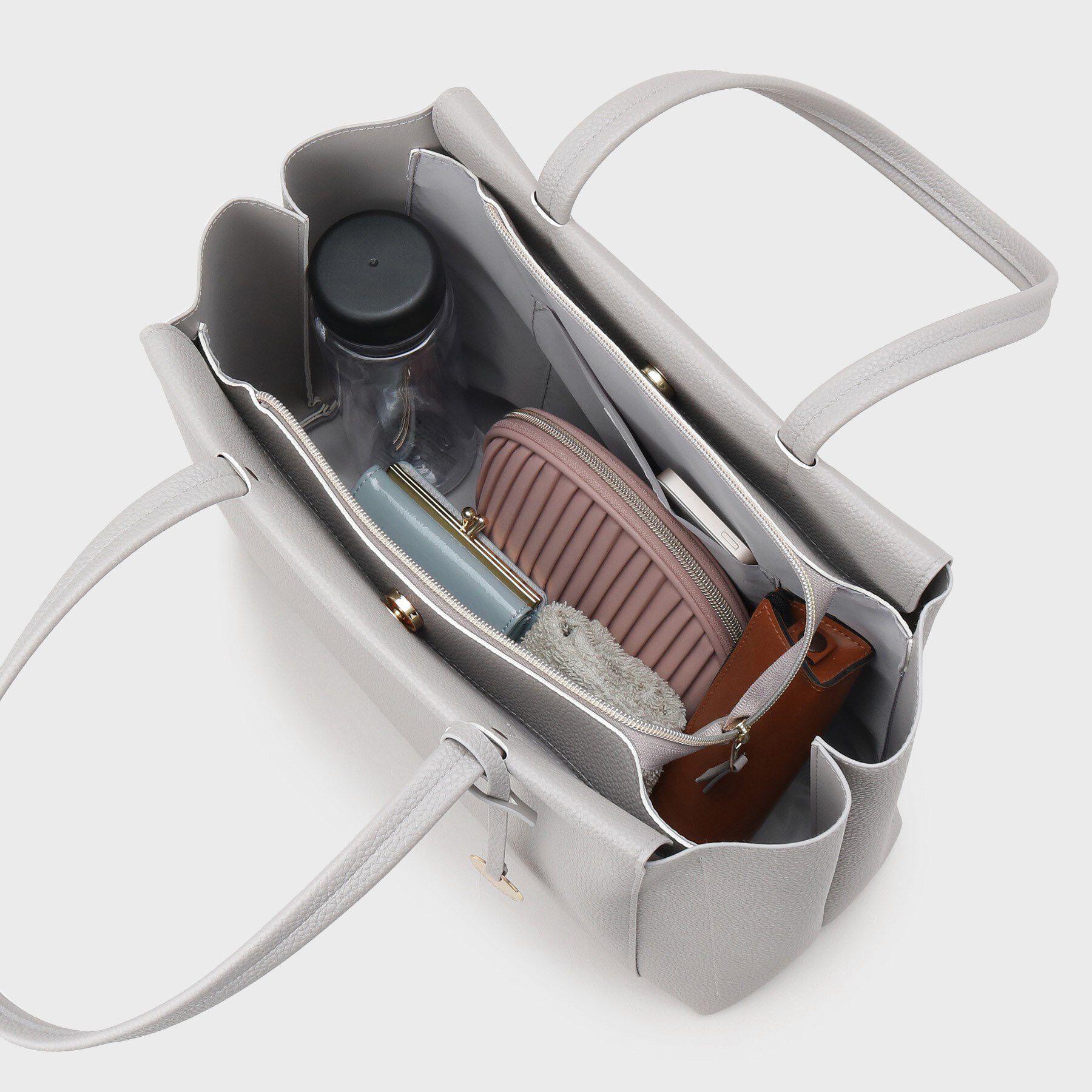 OPAQUE.CLIP「【人間工学／A4サイズ対応】シュリンクトートバッグ」|トートバッグ|