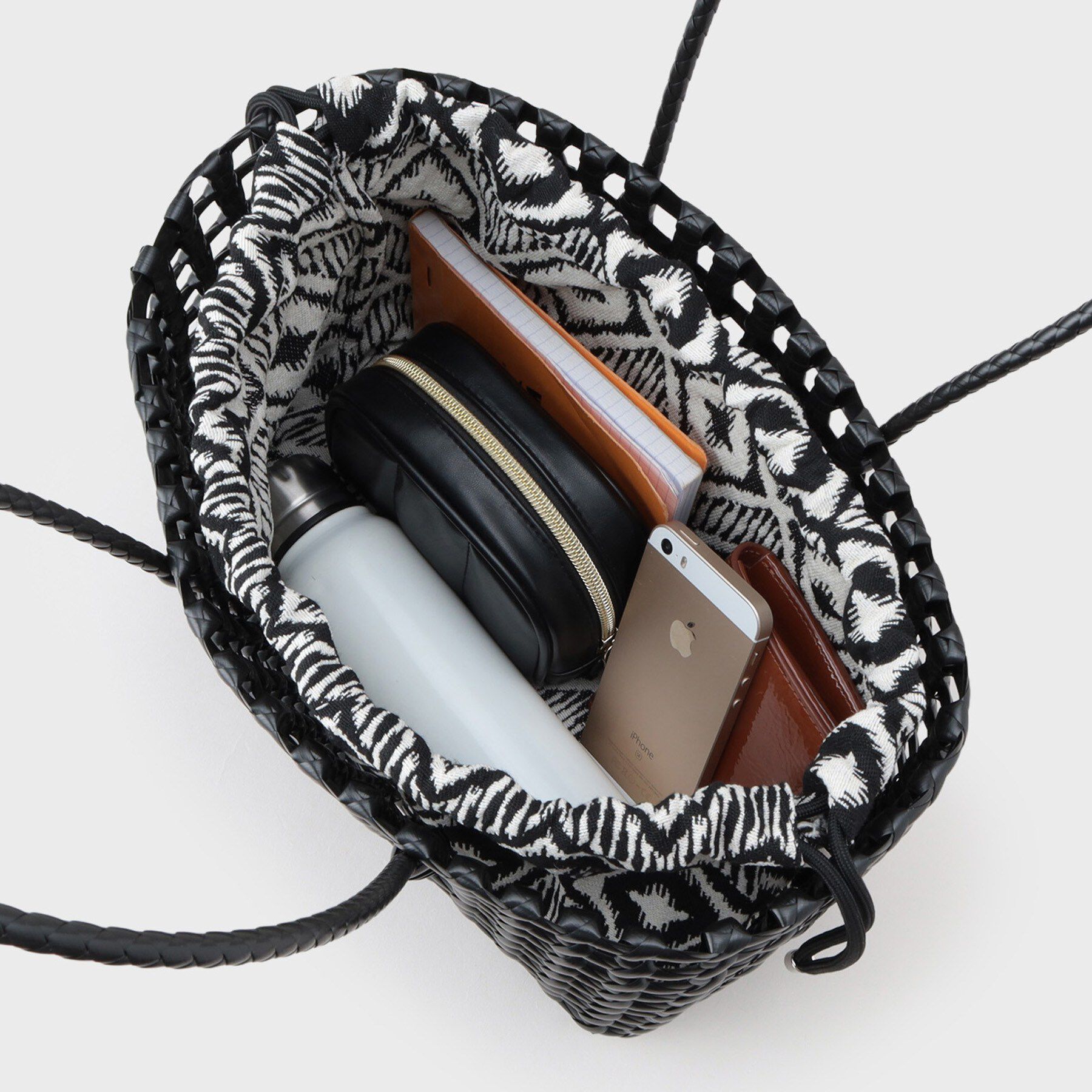 OPAQUE.CLIP「巾着付きメルカドワイドトート」|トートバッグ|