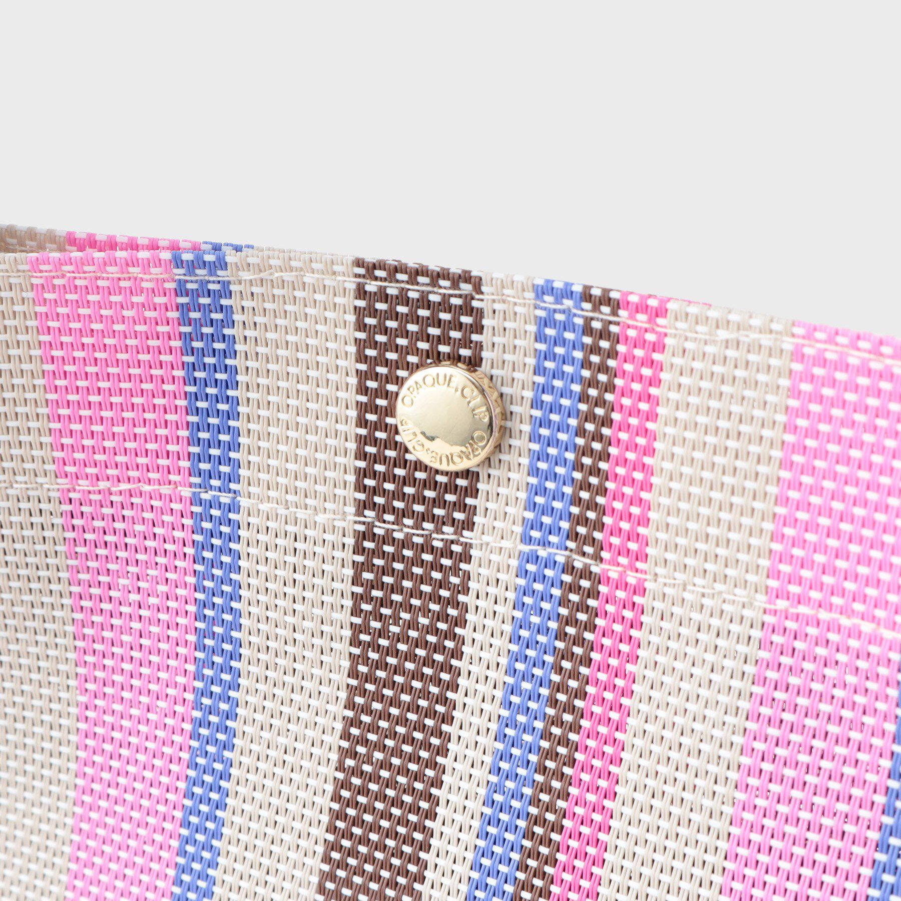 OPAQUE.CLIP「マルチストライプBIGトート」|トートバッグ|