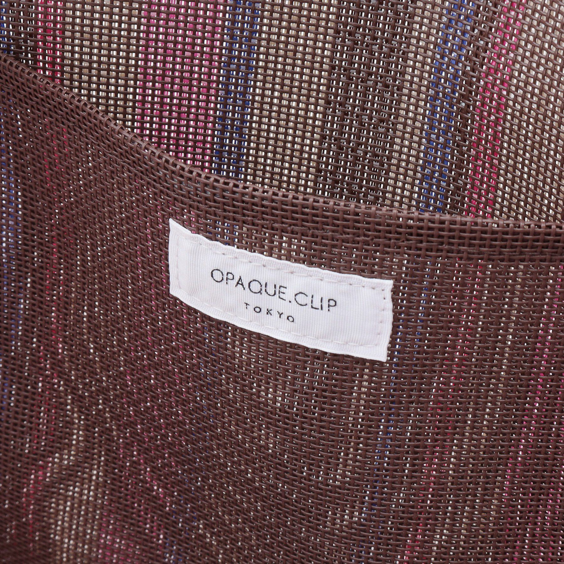 OPAQUE.CLIP「マルチストライプBIGトート」|トートバッグ|