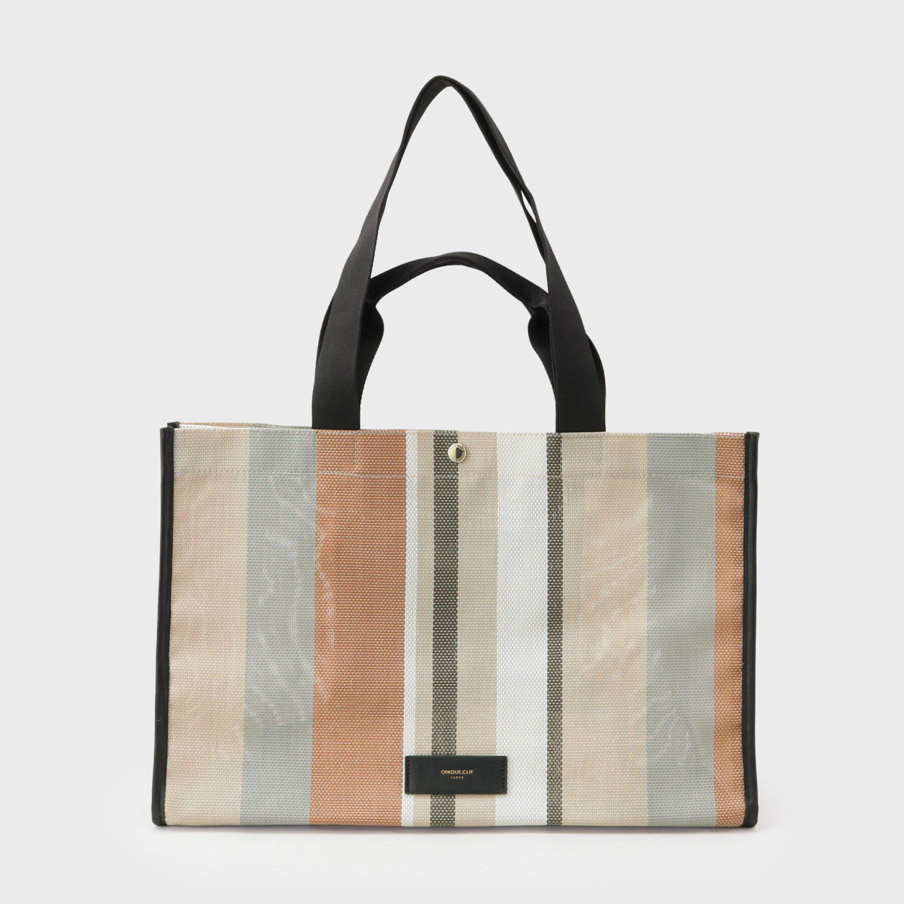 OPAQUE.CLIP「マルチストライプBIGトート」|トートバッグ|