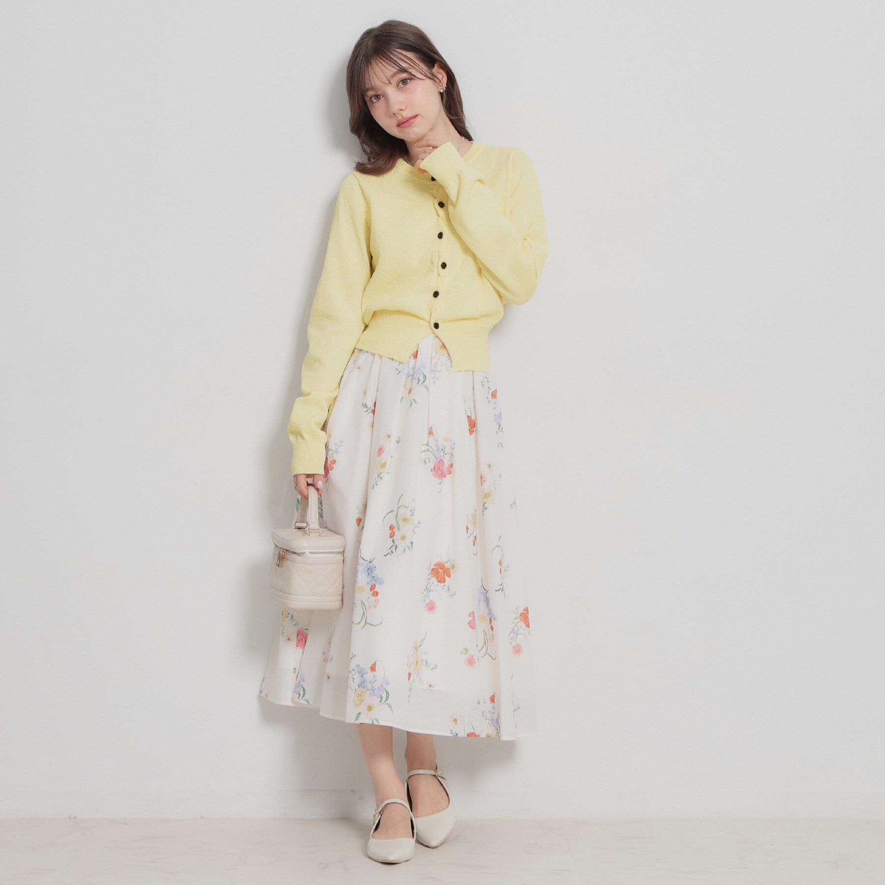 Couture broach「クロスボタンカーディガン」|カーディガン|