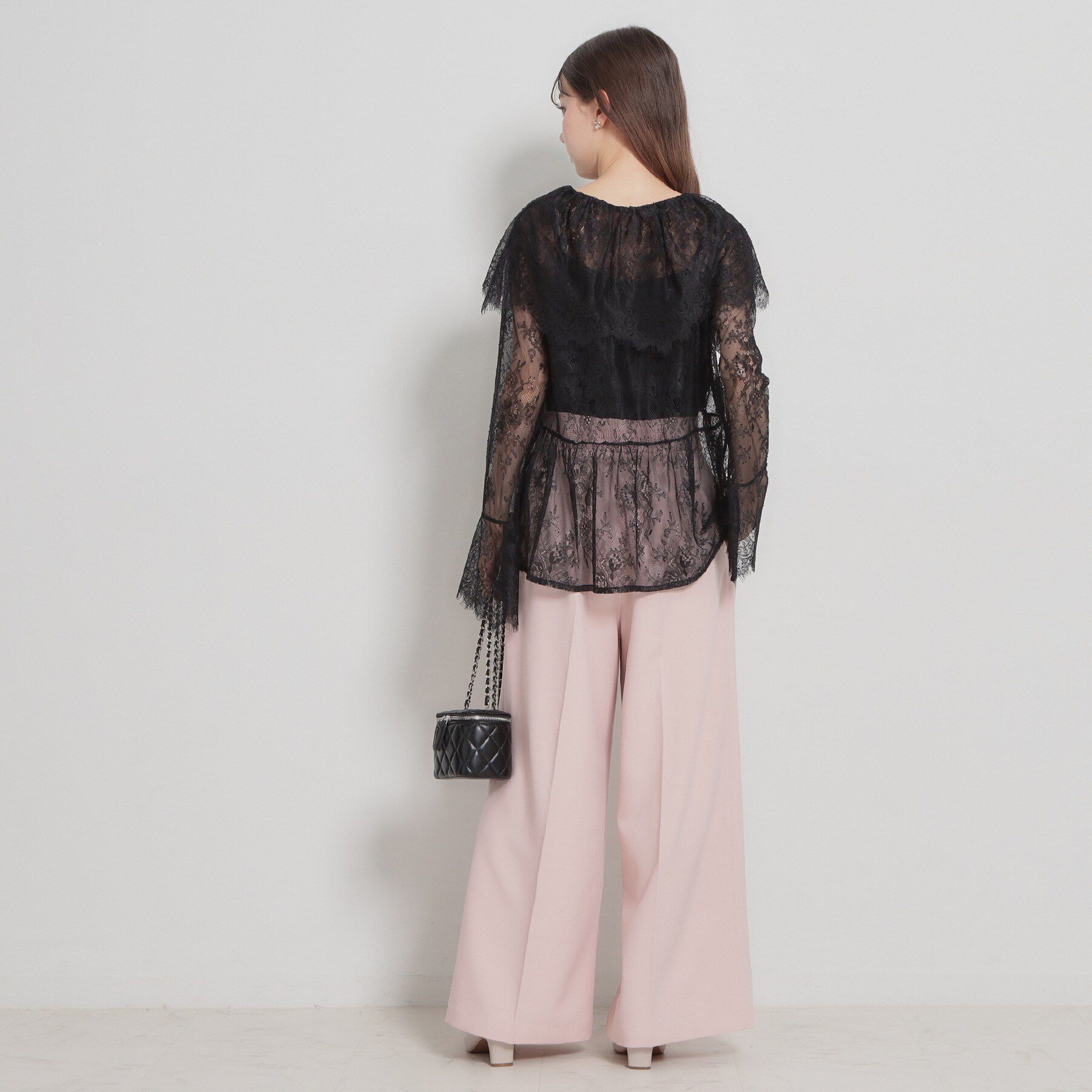 Couture broach「スカラップレースブラウス」|シャツ・ブラウス|