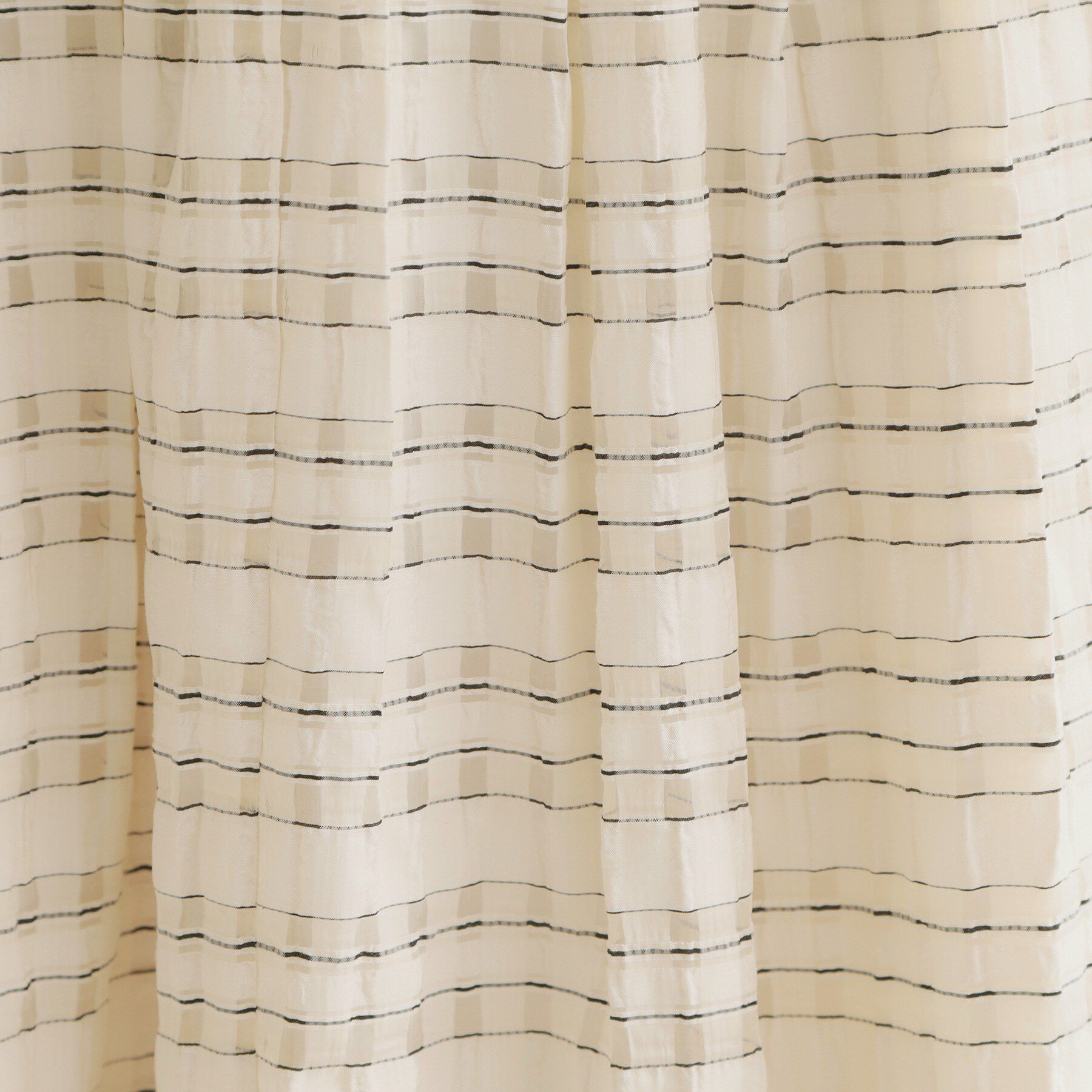 Couture broach「【洗える】シアーチェックスカート」|スカート|