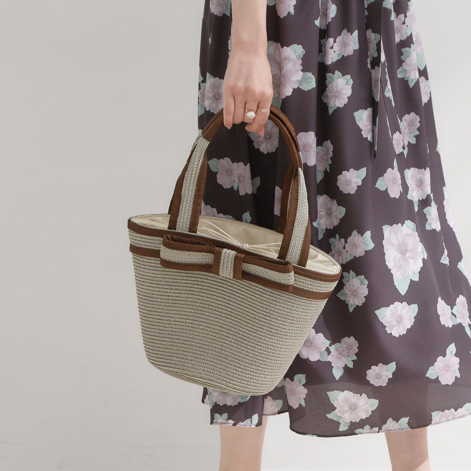 Couture broach「リボンペーパートート」|トートバッグ|