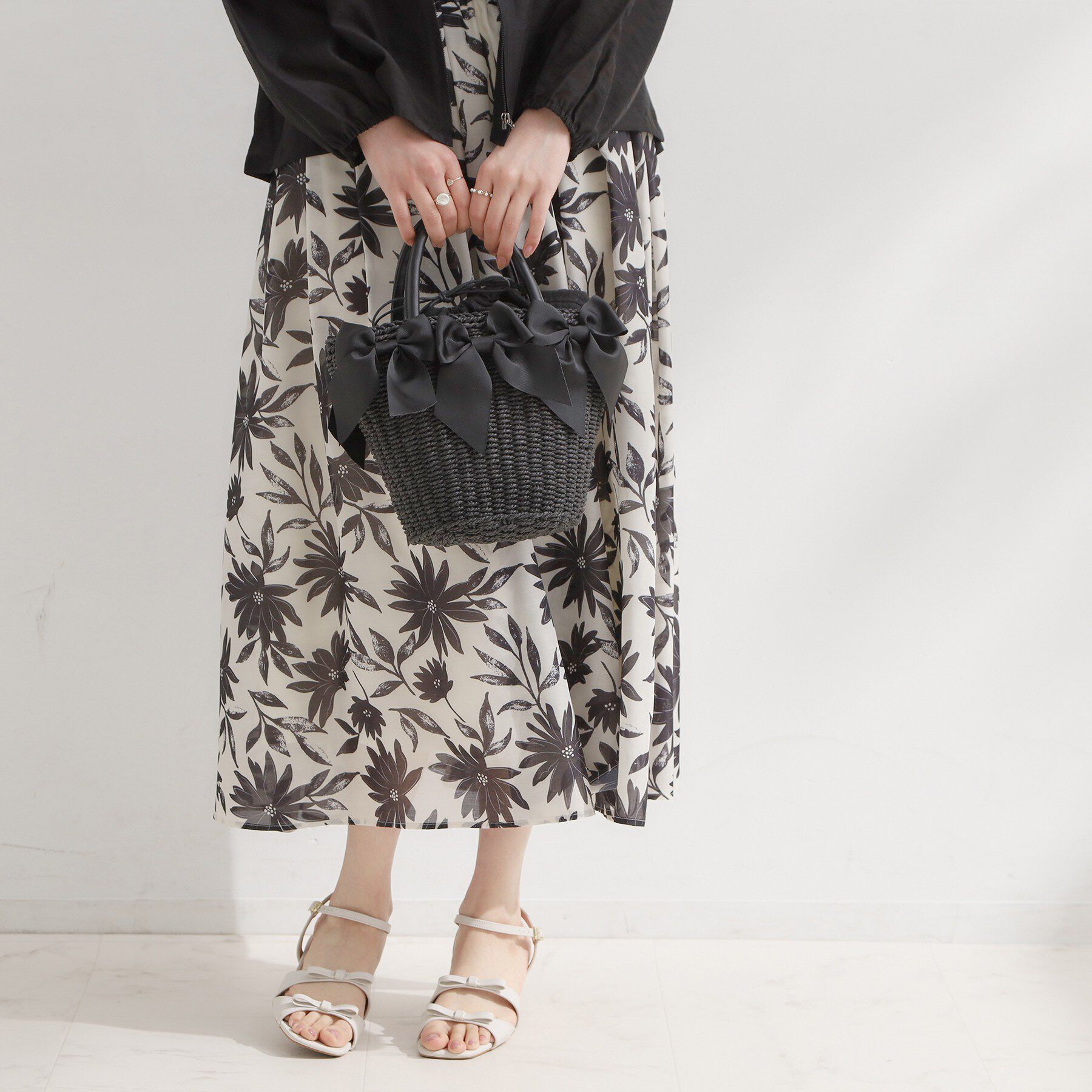 Couture broach「グログランリボンモチーフトート」|トートバッグ|