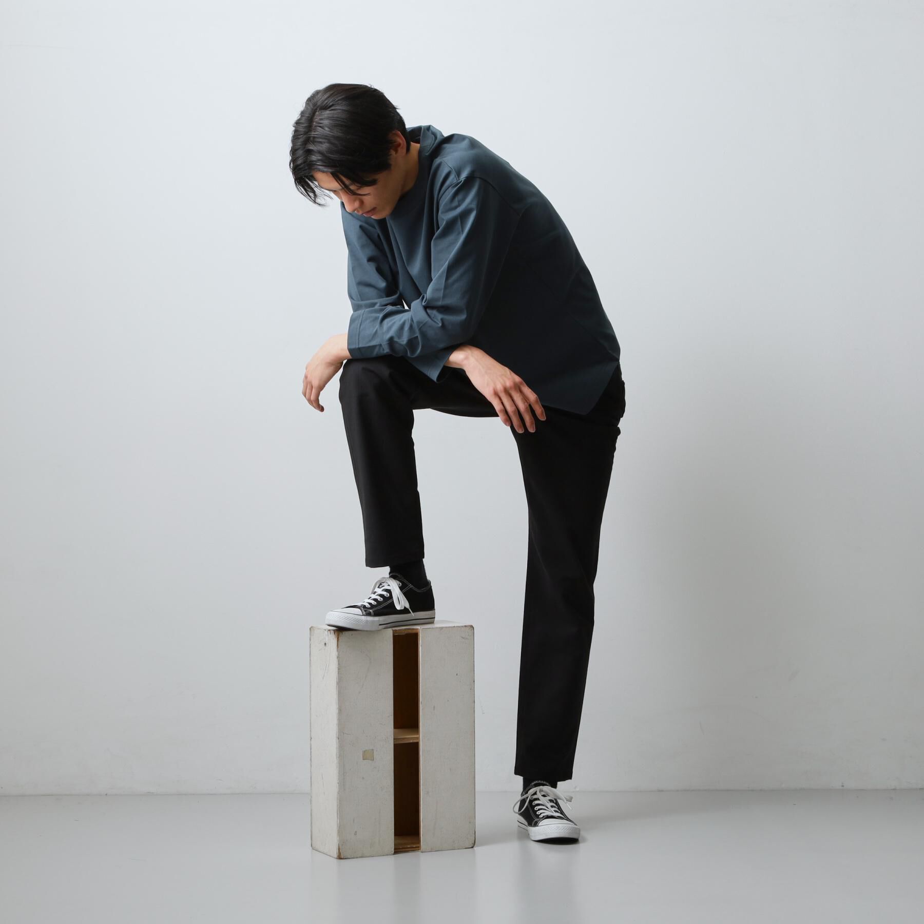 THE SHOP TK「【オールシーズン穿ける！】7DAYSストレッチへリンボンパンツ　ON&hArr;OFF兼用」|その他|