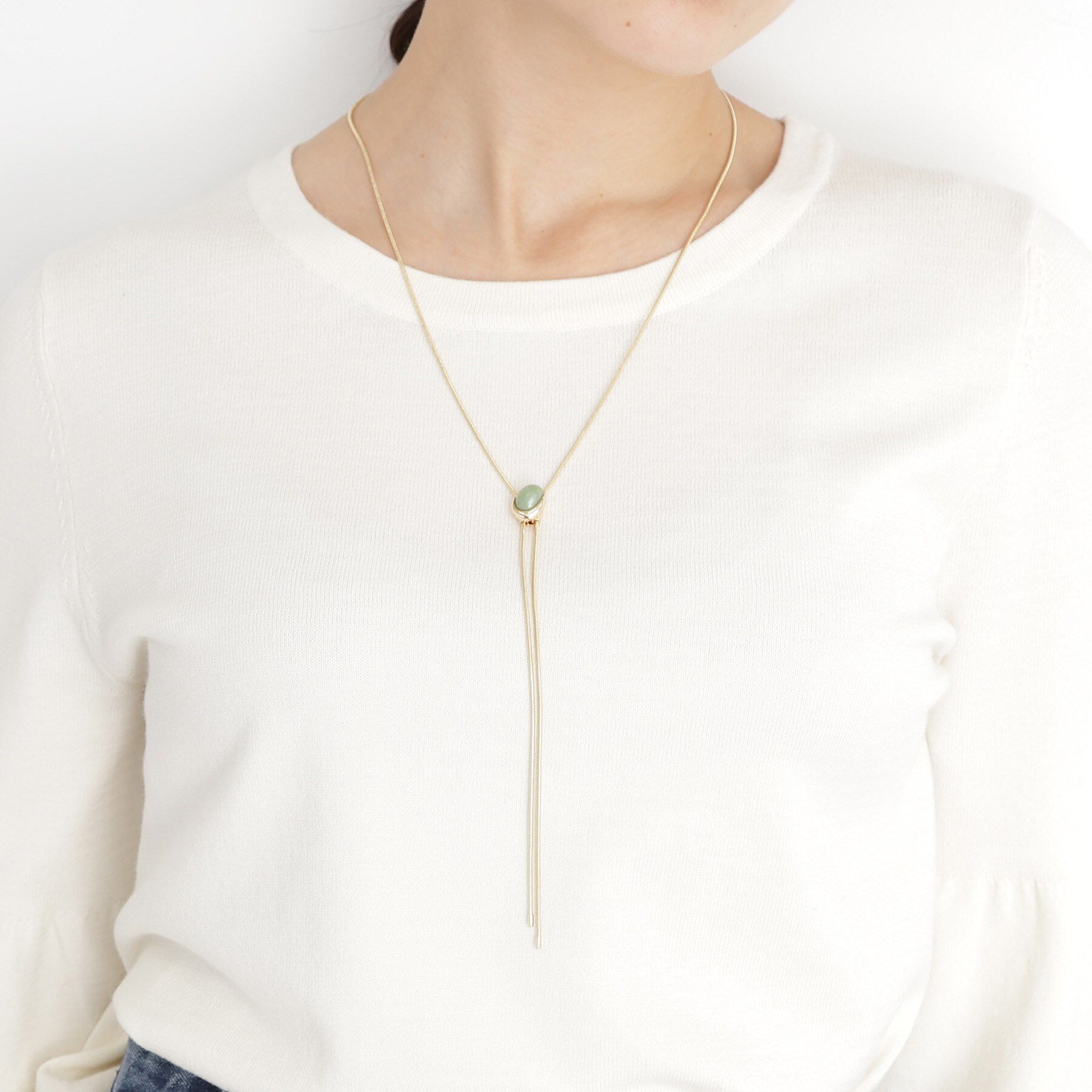 THE SHOP TK「カラービジューラリエット」|ネックレス|