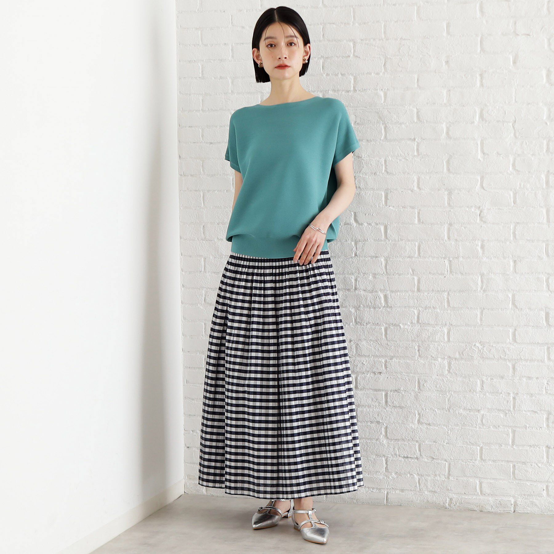 THE SHOP TK「美人フレンチニット【8色展開/WEB限定カラー/洗濯機OK/毛玉になりにくい】」|ニット・セーター|