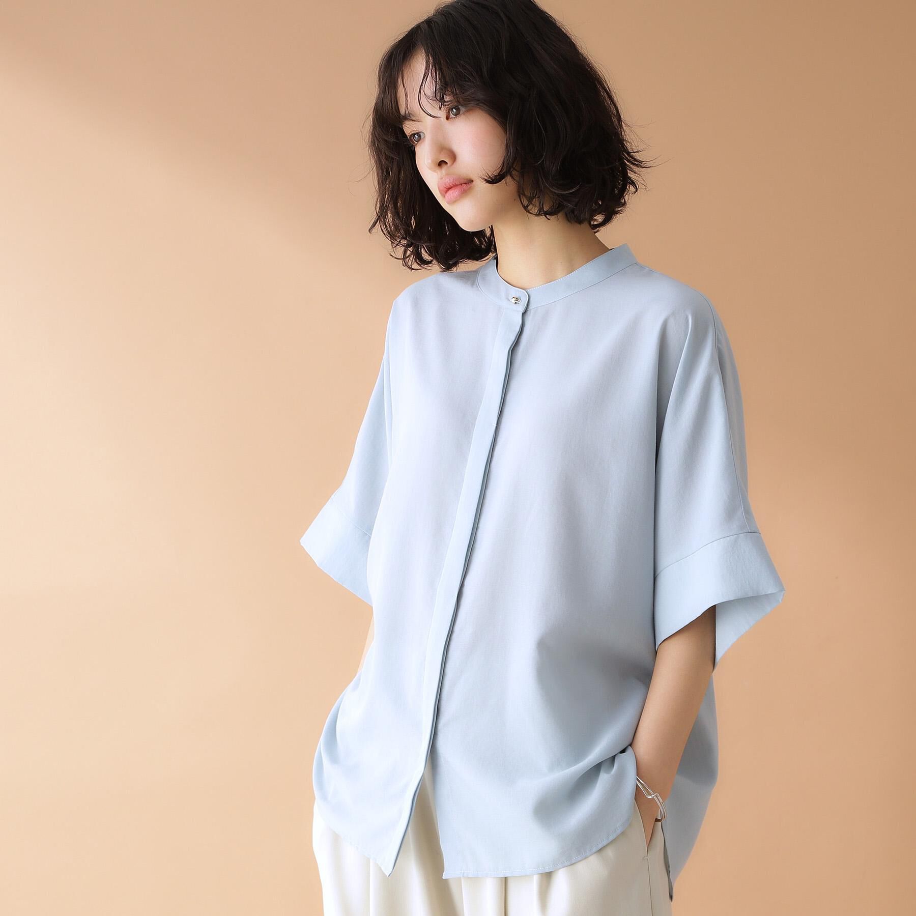 THE SHOP TK「ドルマンブラウス【7色展開/洗濯機OK/体型カバー】」|シャツ・ブラウス|