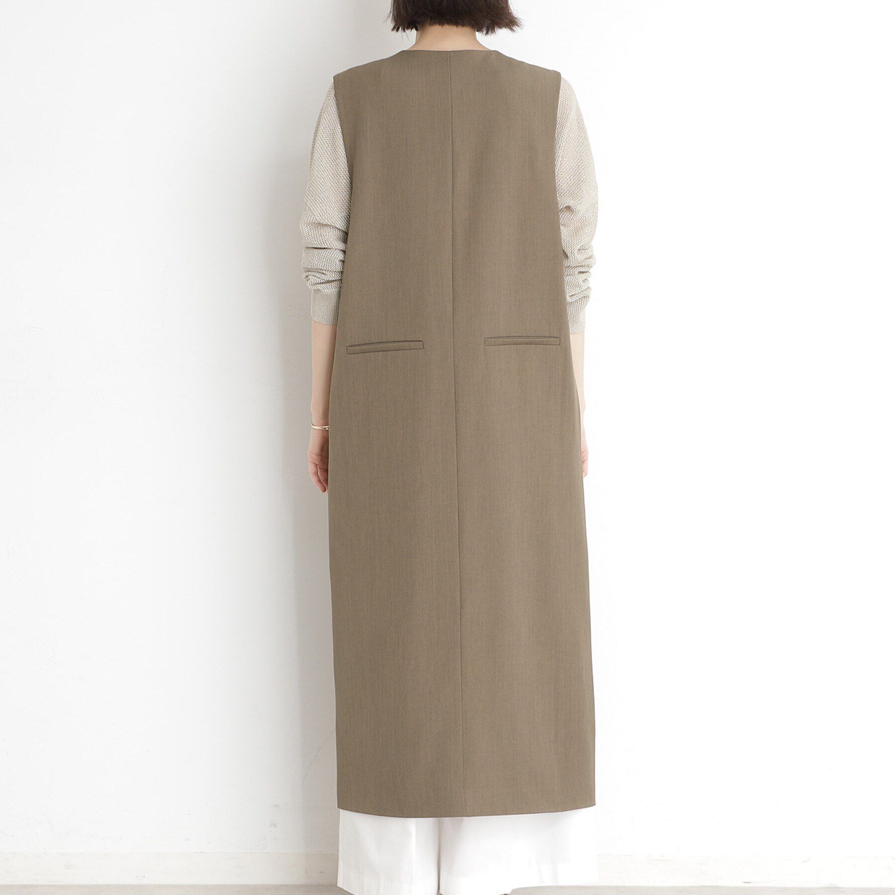 THE SHOP TK「2WAYジップジャンスカ【洗える】」|ワンピース|