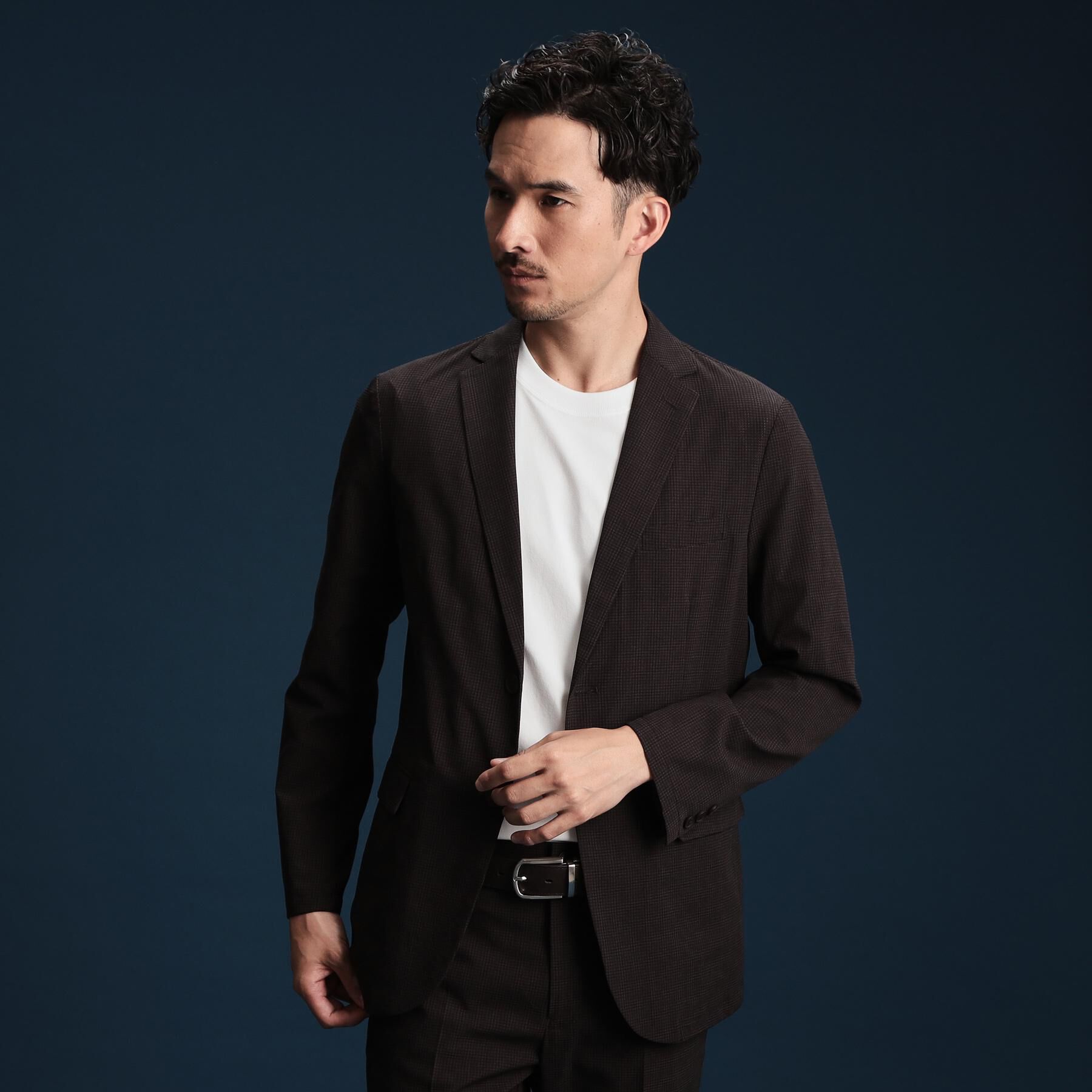 THE SHOP TK「ライトドッツジャケット【セットアップ可/洗濯機OK】」|テーラードジャケット|