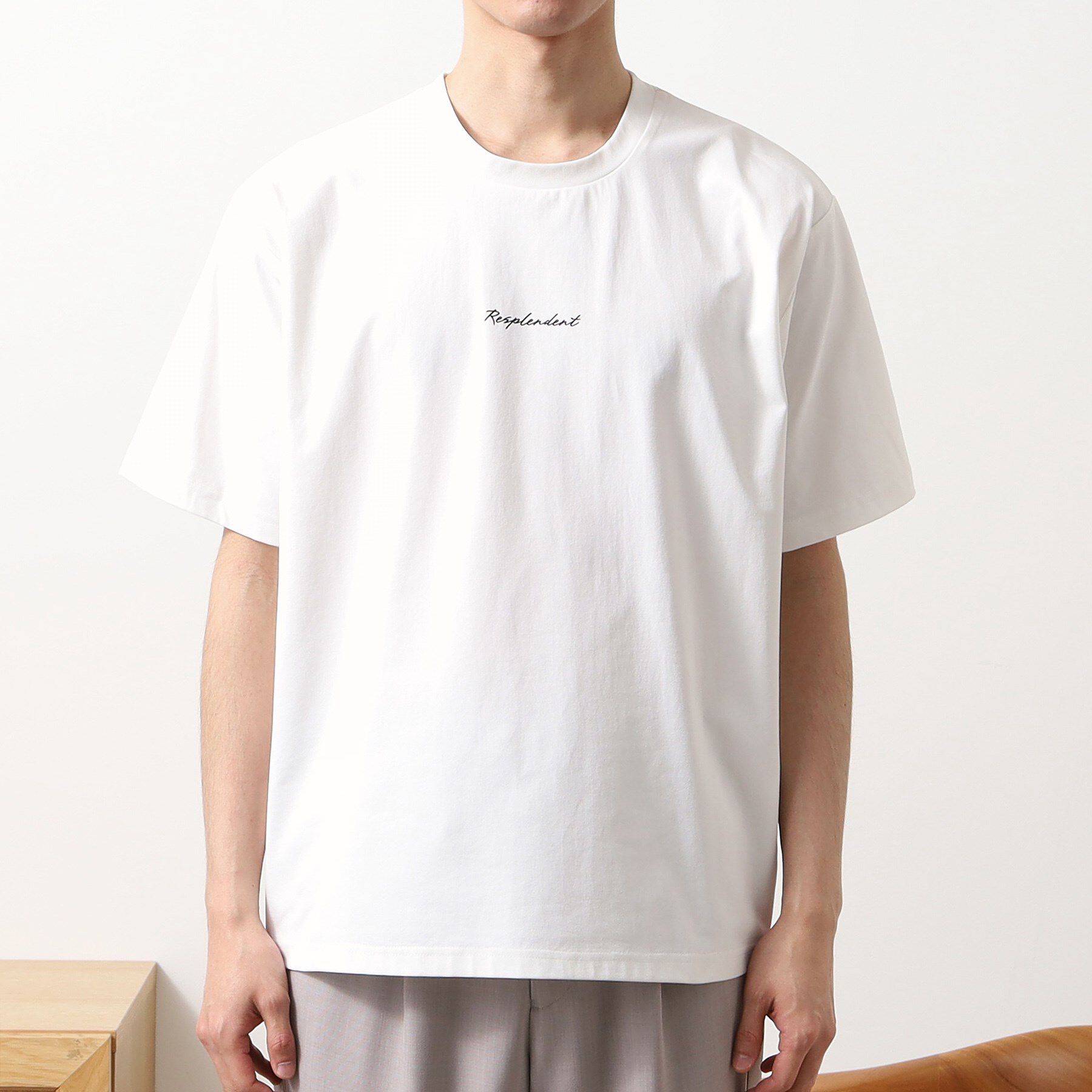 THE SHOP TK「フェイクスウェードアンサンブルカーディガン【五分袖カーディガン＋半袖Tシャツセットアイテム】」|カーディガン|