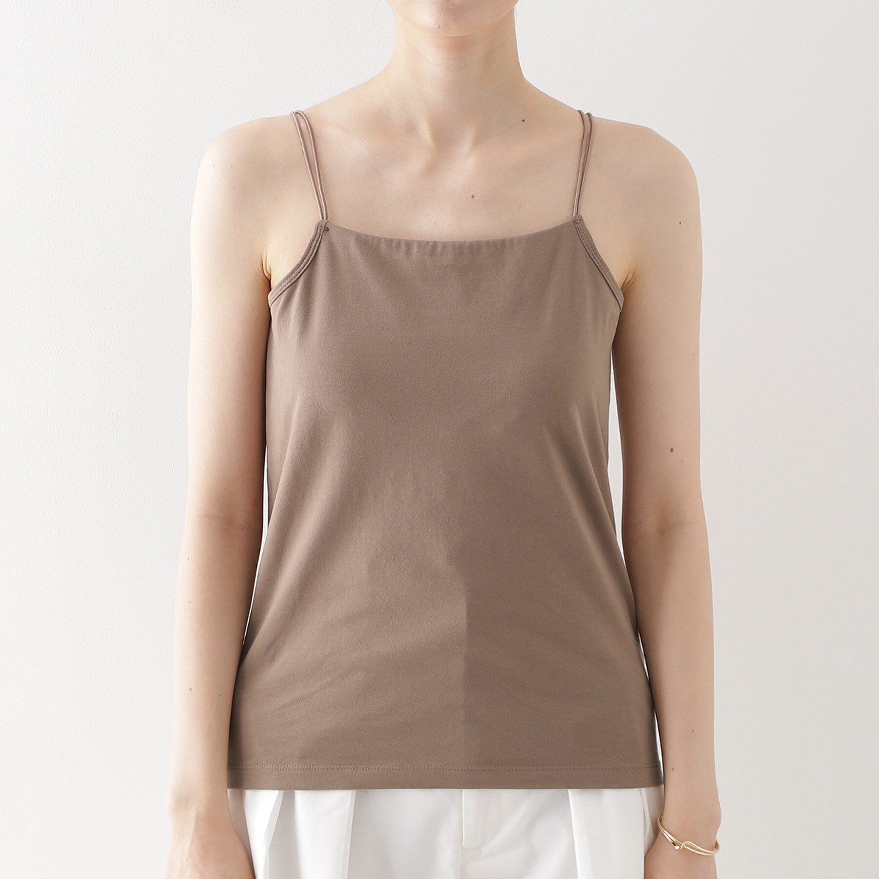 THE SHOP TK「カップ付きキャミ【洗える】」|キャミソール|