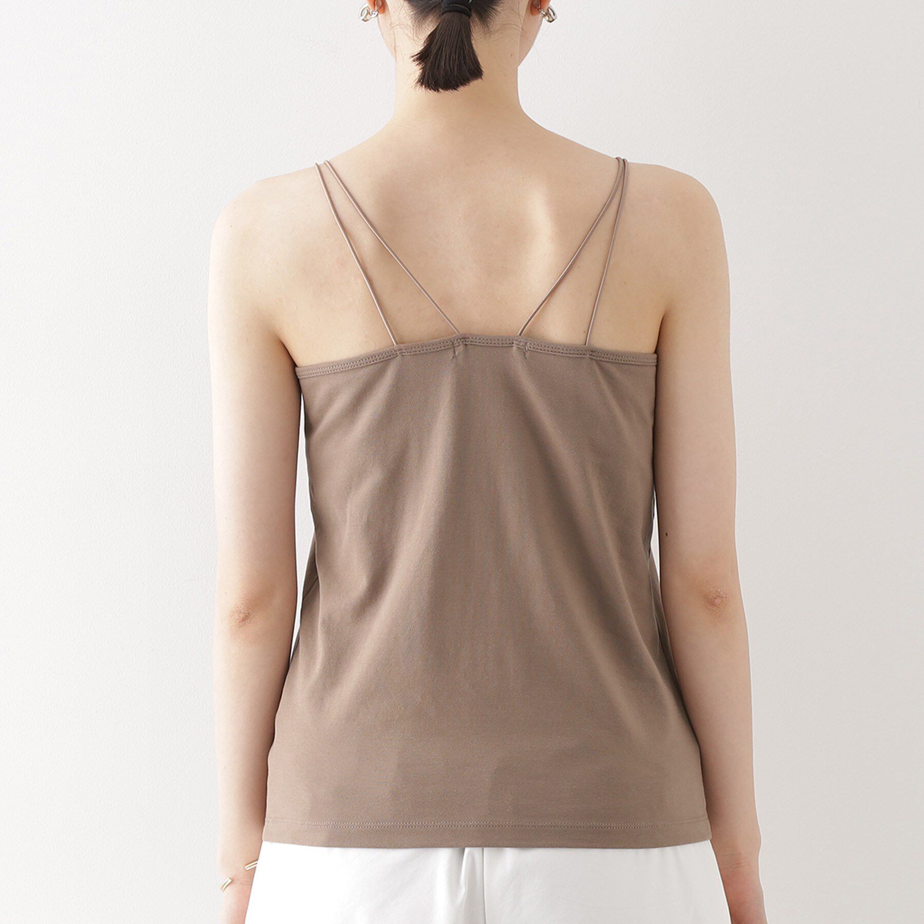 THE SHOP TK「カップ付きキャミ【洗える】」|キャミソール|