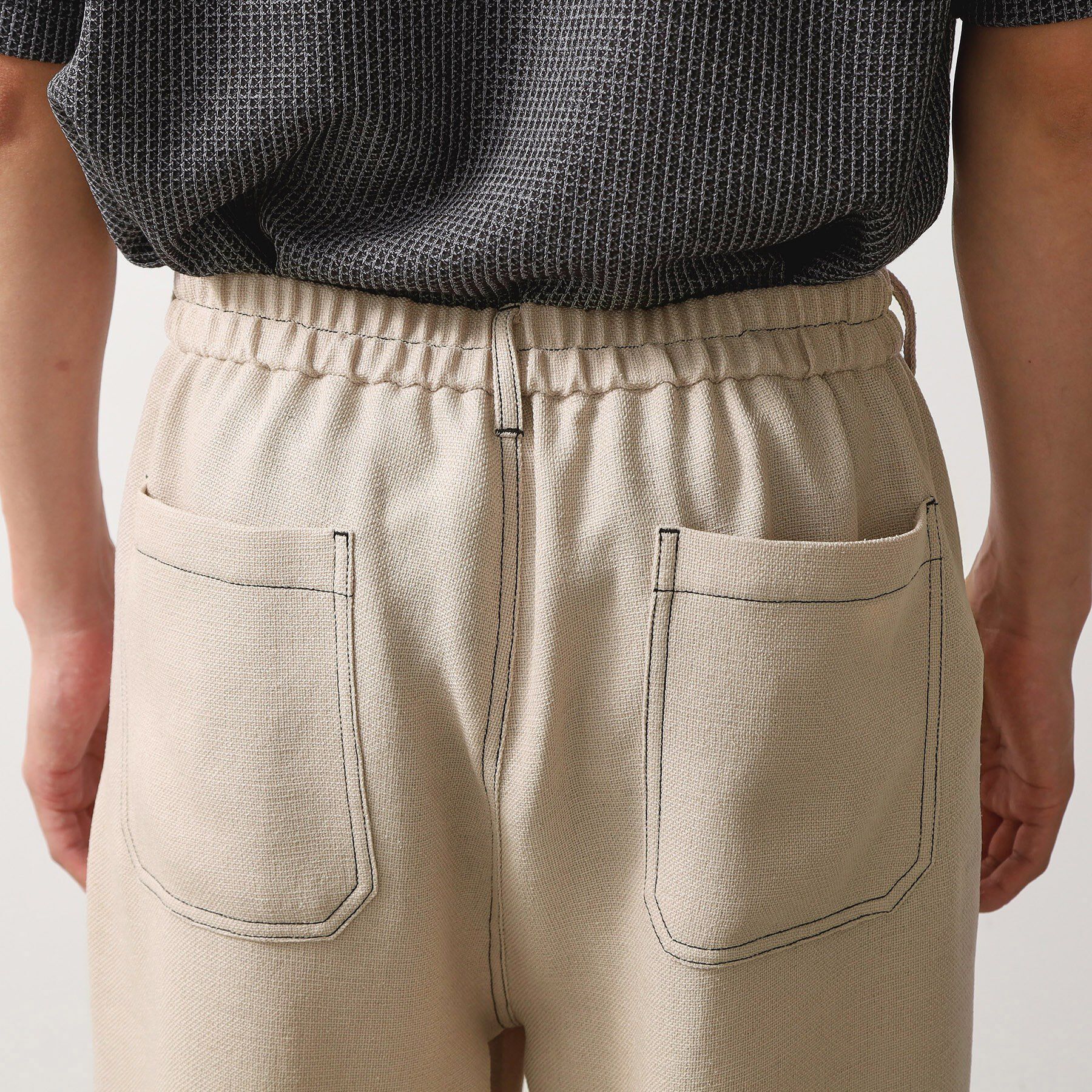 THE SHOP TK「ブッチャー配色ワイドパンツ」|その他|