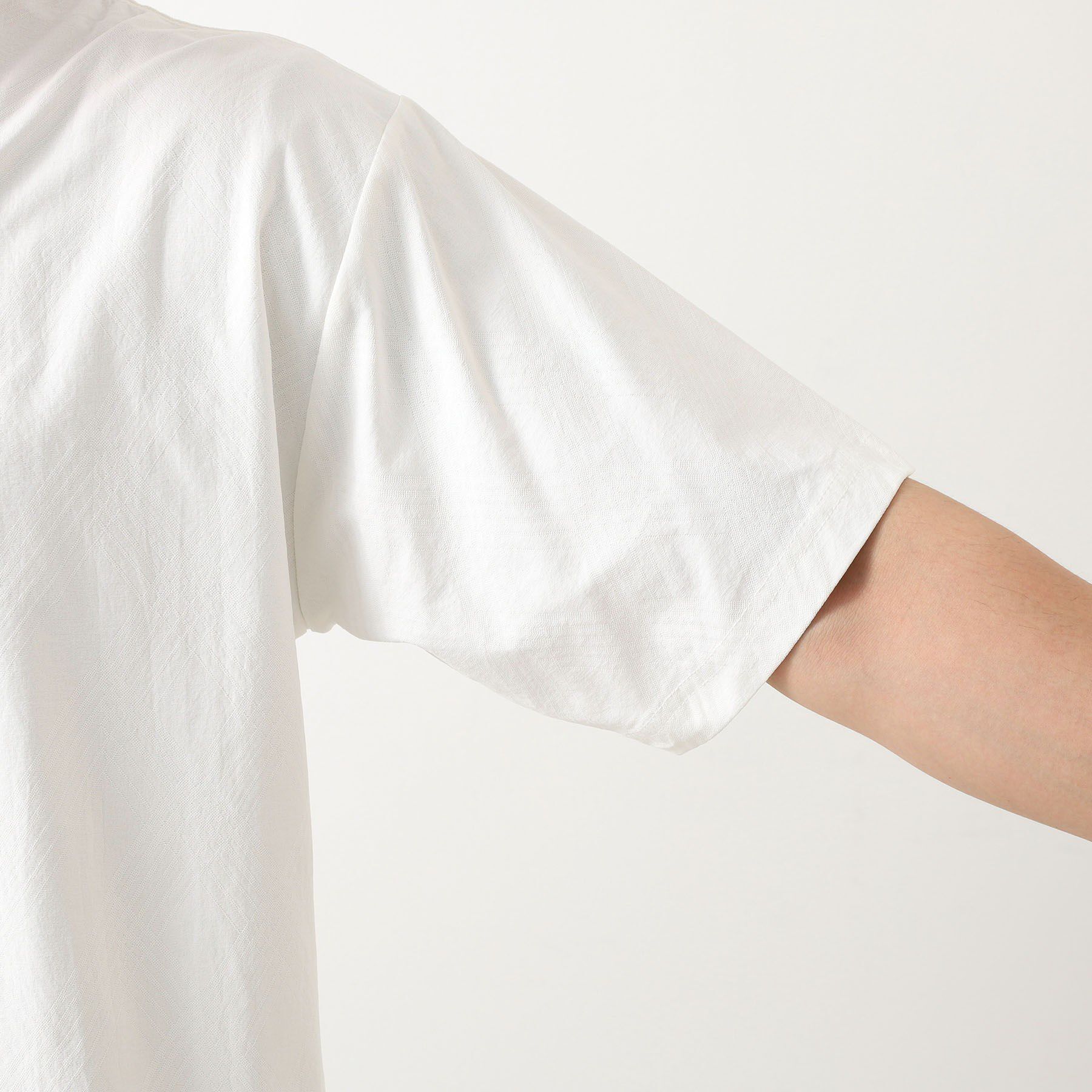 THE SHOP TK「パーフェクテックリンクス半袖Tシャツ 【接触冷感／吸水速乾／UVカット／洗濯機OK】」|Tシャツ・カットソー|