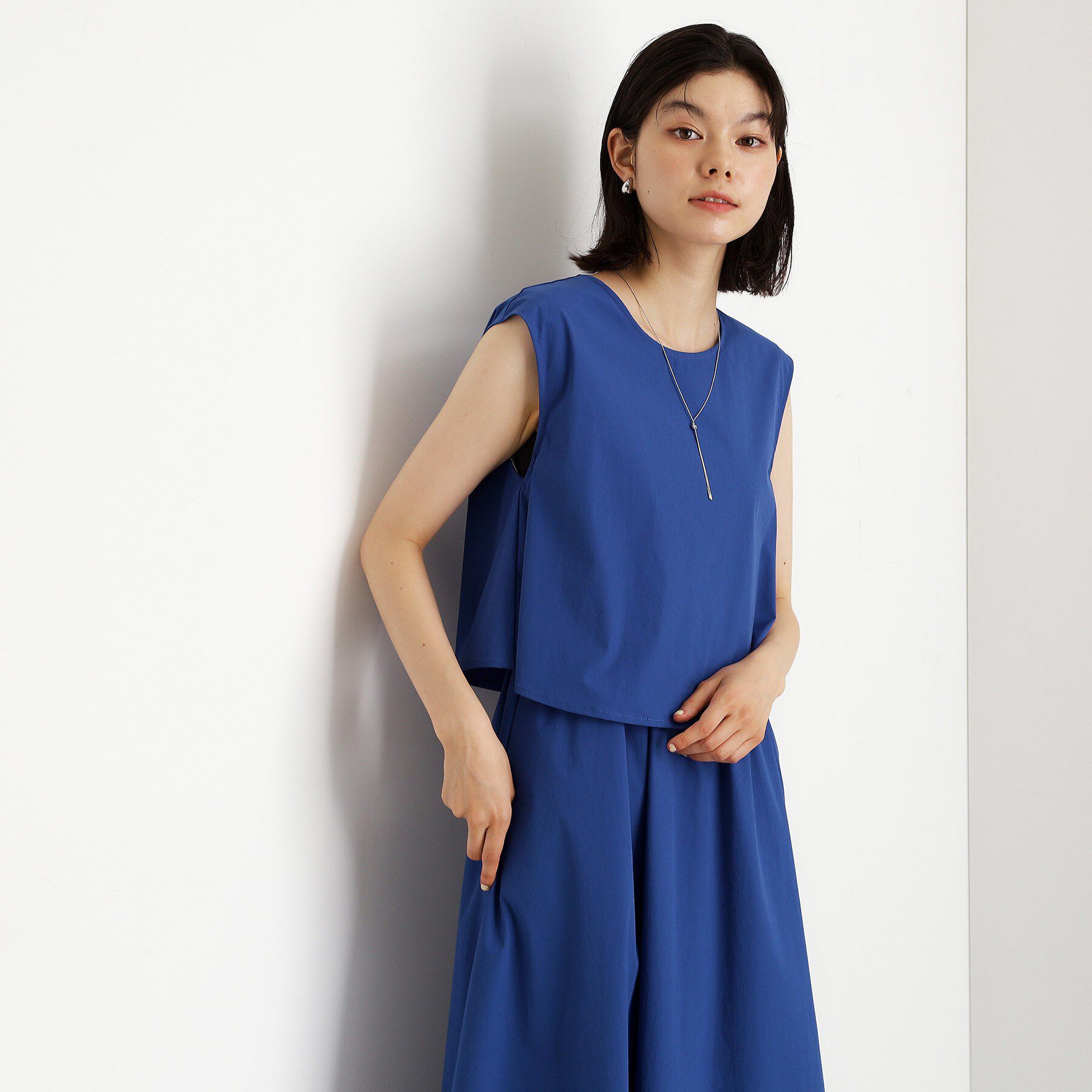 THE SHOP TK「ドッキングワンピース【接触冷感/撥水/UVカット/洗濯機OK】」|ワンピース|