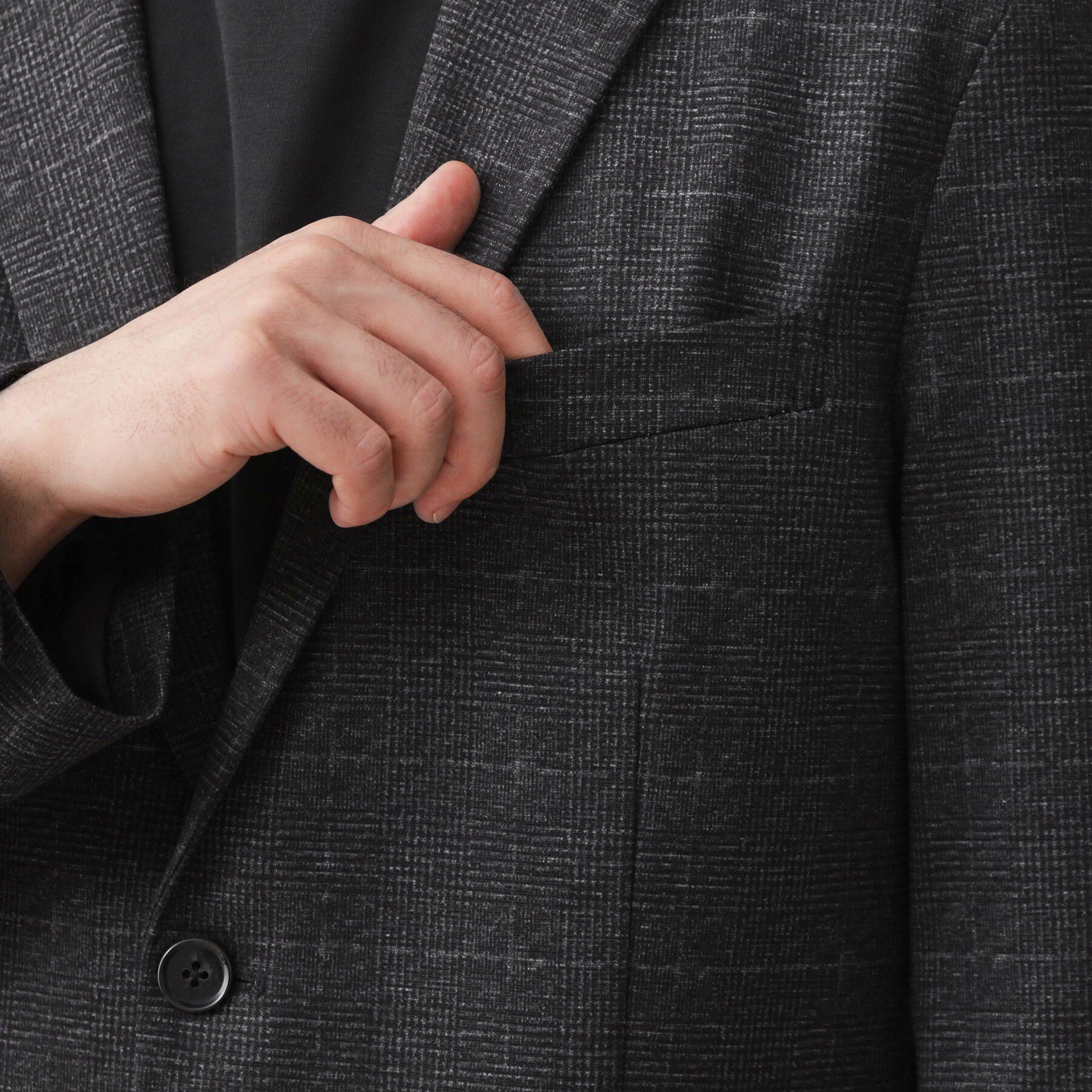 THE SHOP TK「ライトTRジャージジャケット【洗濯機OK/毛玉ができにくい/ストレッチ/セットアップ可】」|テーラードジャケット|