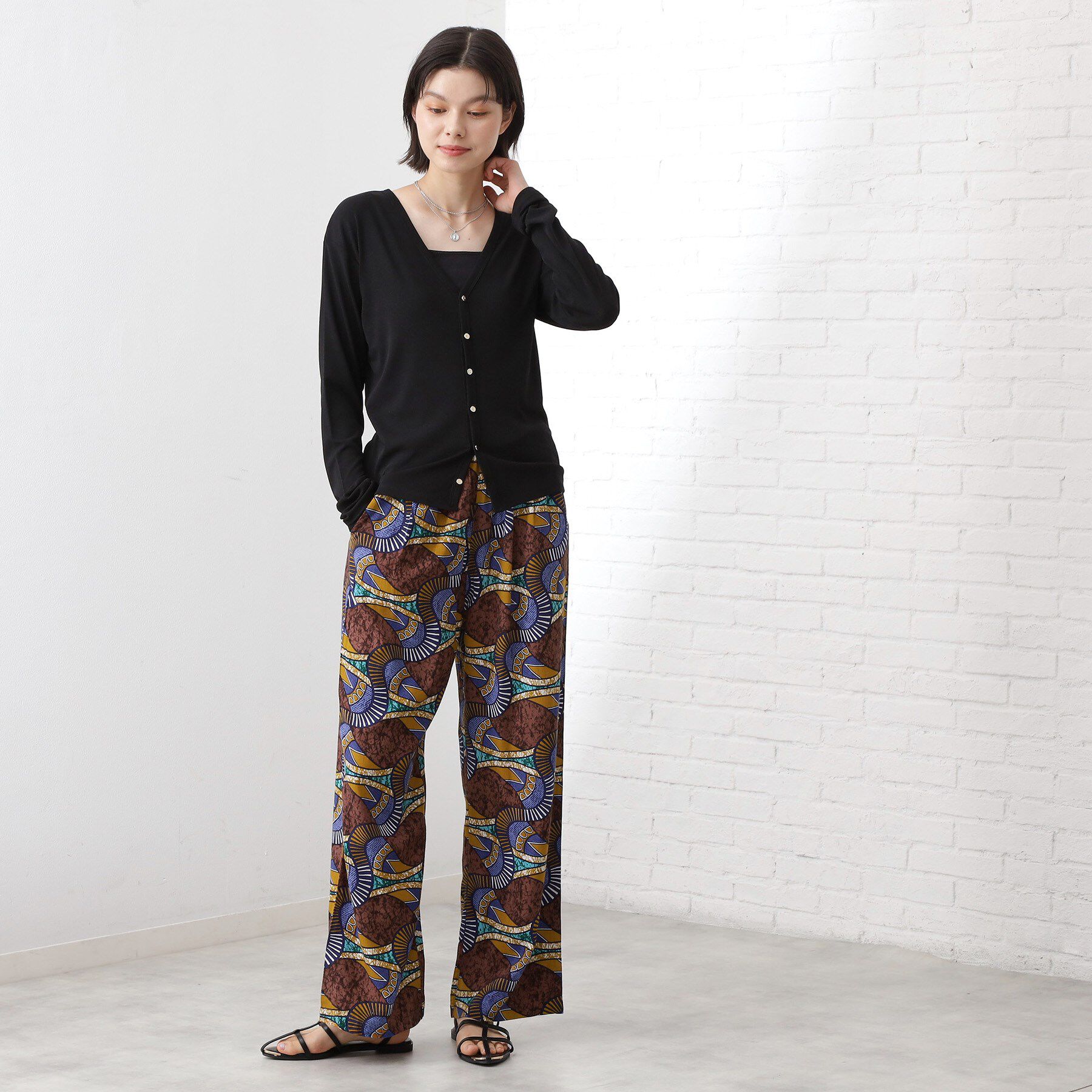 THE SHOP TK「柄アソートイージーパンツ【洗える】」|その他|