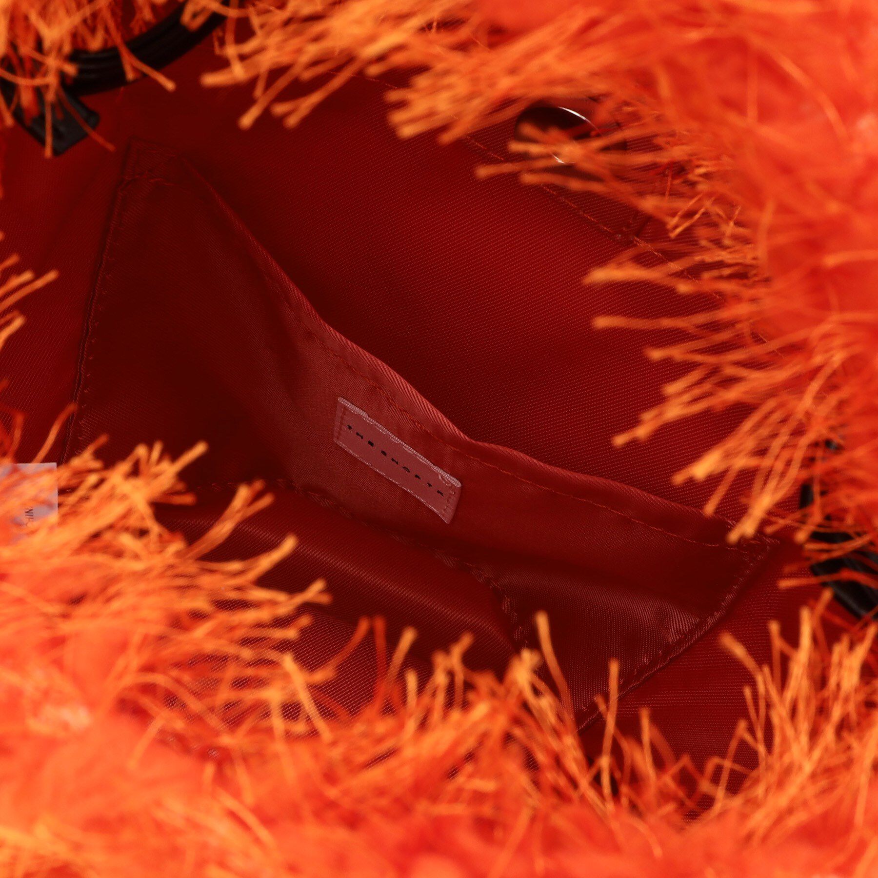 THE SHOP TK「フリンジボア巾着バッグ」|ショルダー・メッセンジャー|