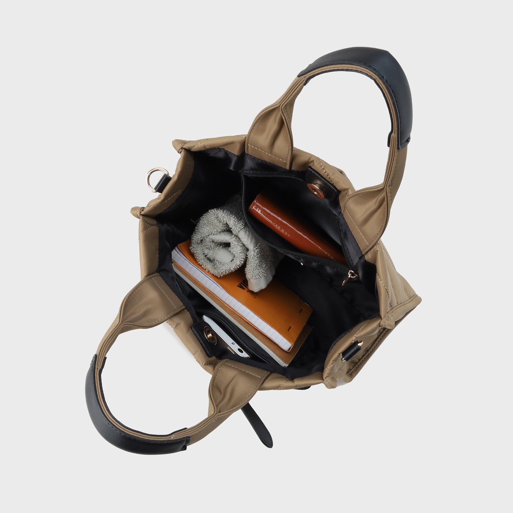 THE SHOP TK「ナイロンキルトミドルトートバッグ」|トートバッグ|